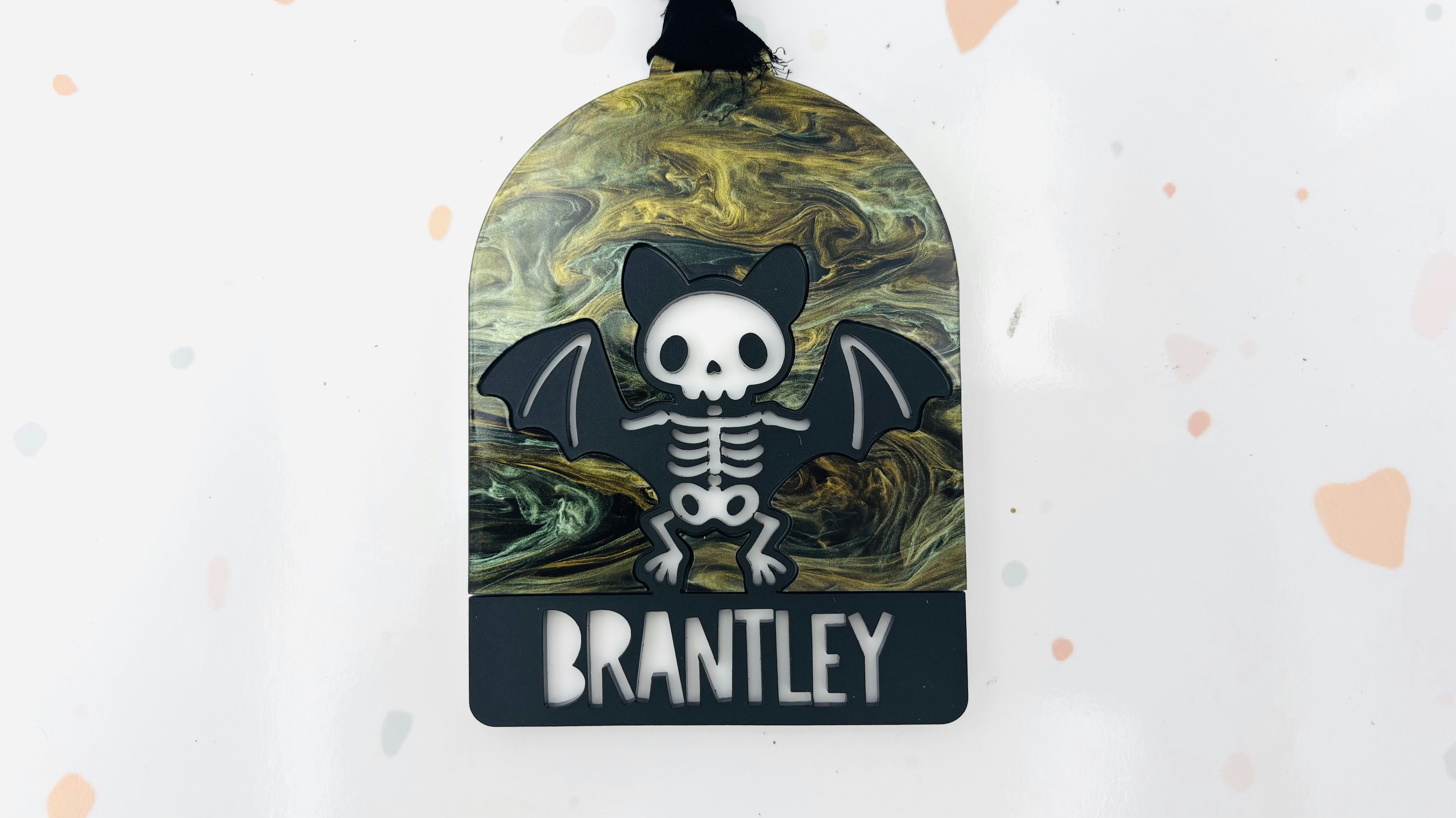 Bat Skeleton Tag
