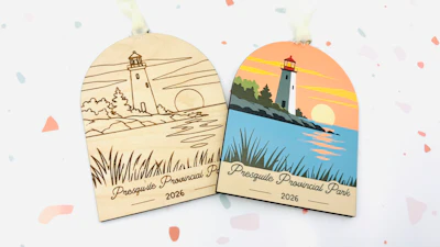 Lighthouse/Coastal Park Ornament/Magnet/Sticker