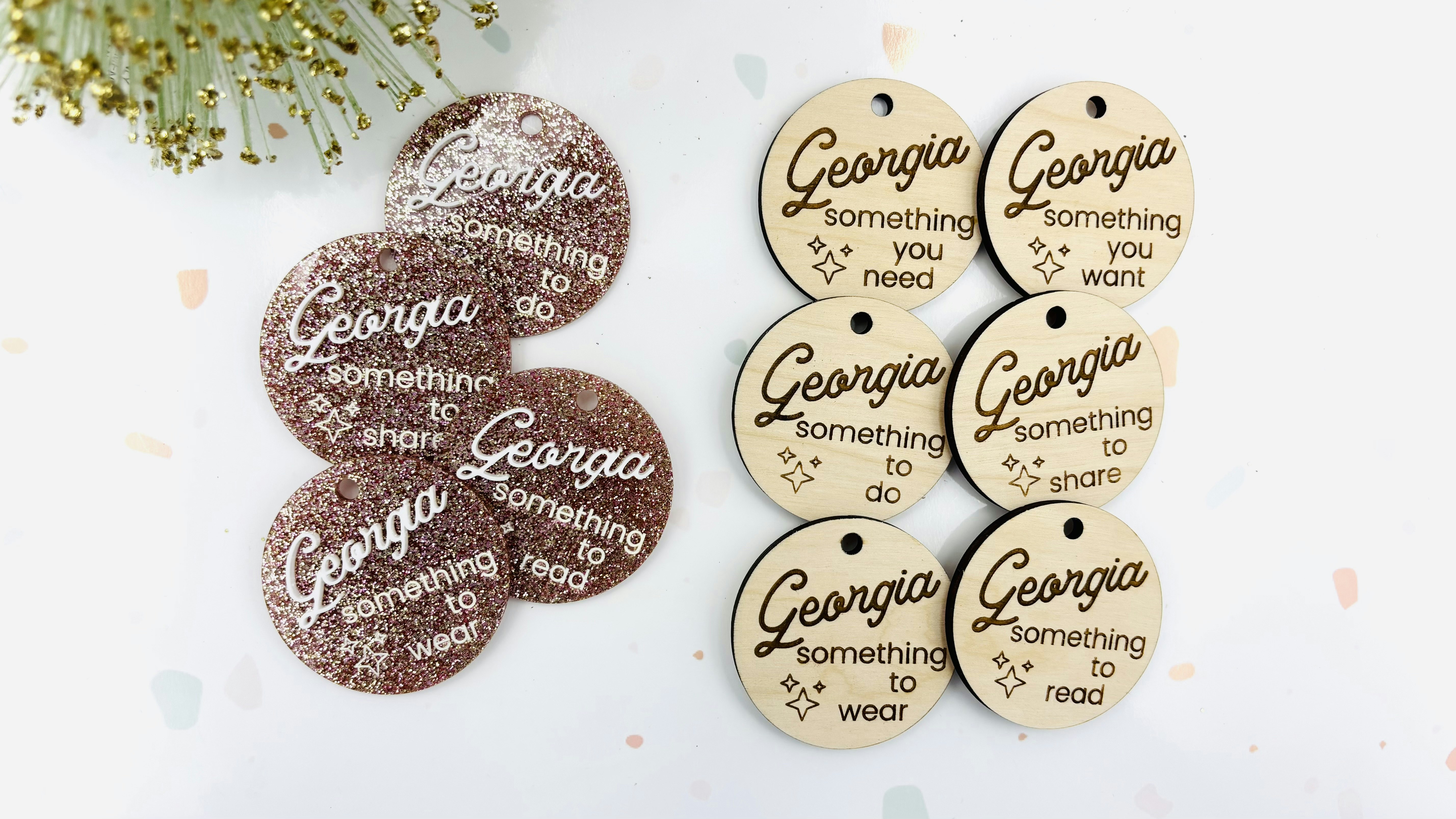 Something... Christmas Gift Tags