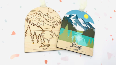 Banff Ornament/Magnet/Sticker
