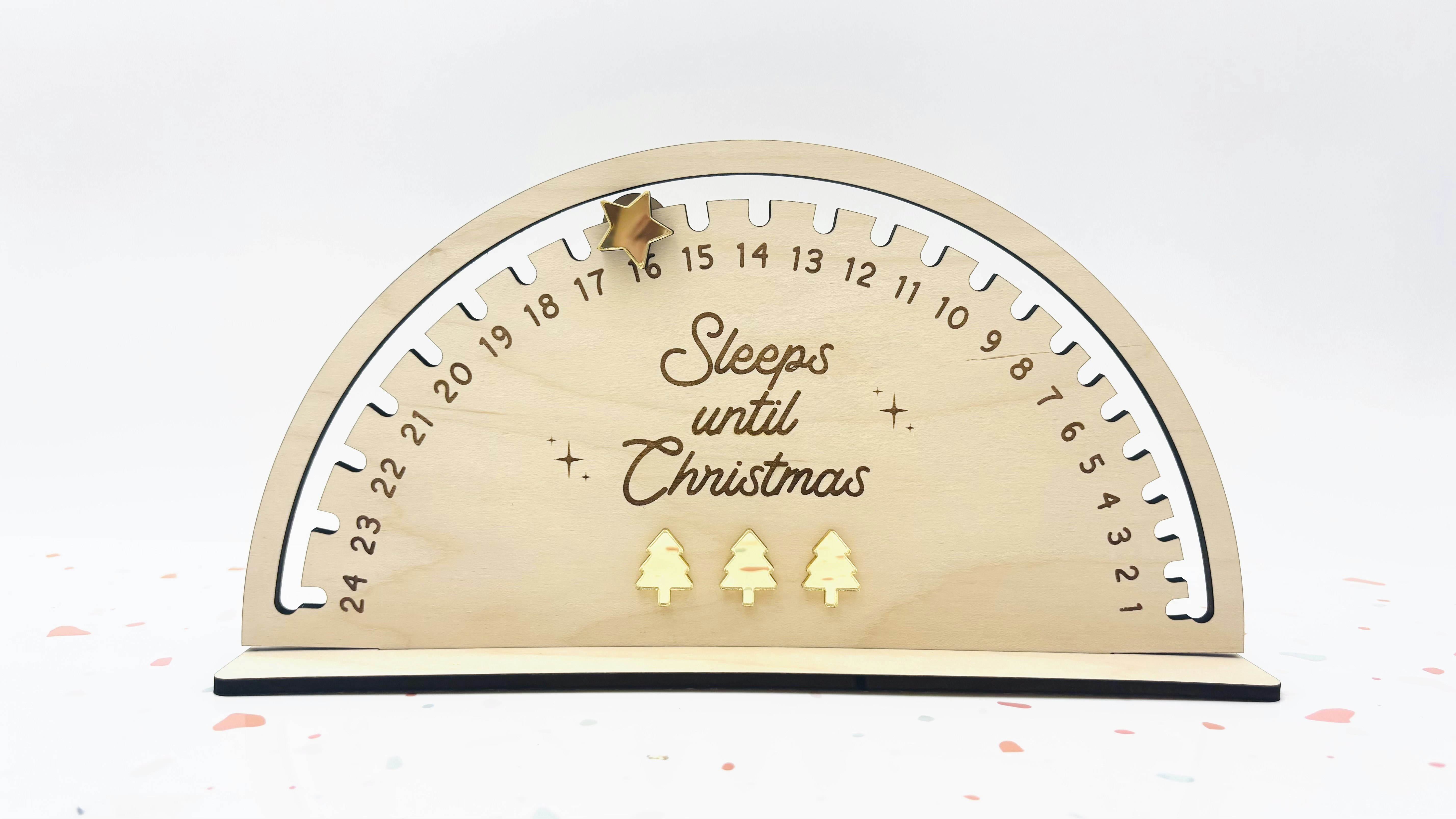 Arched Christmas Countdown