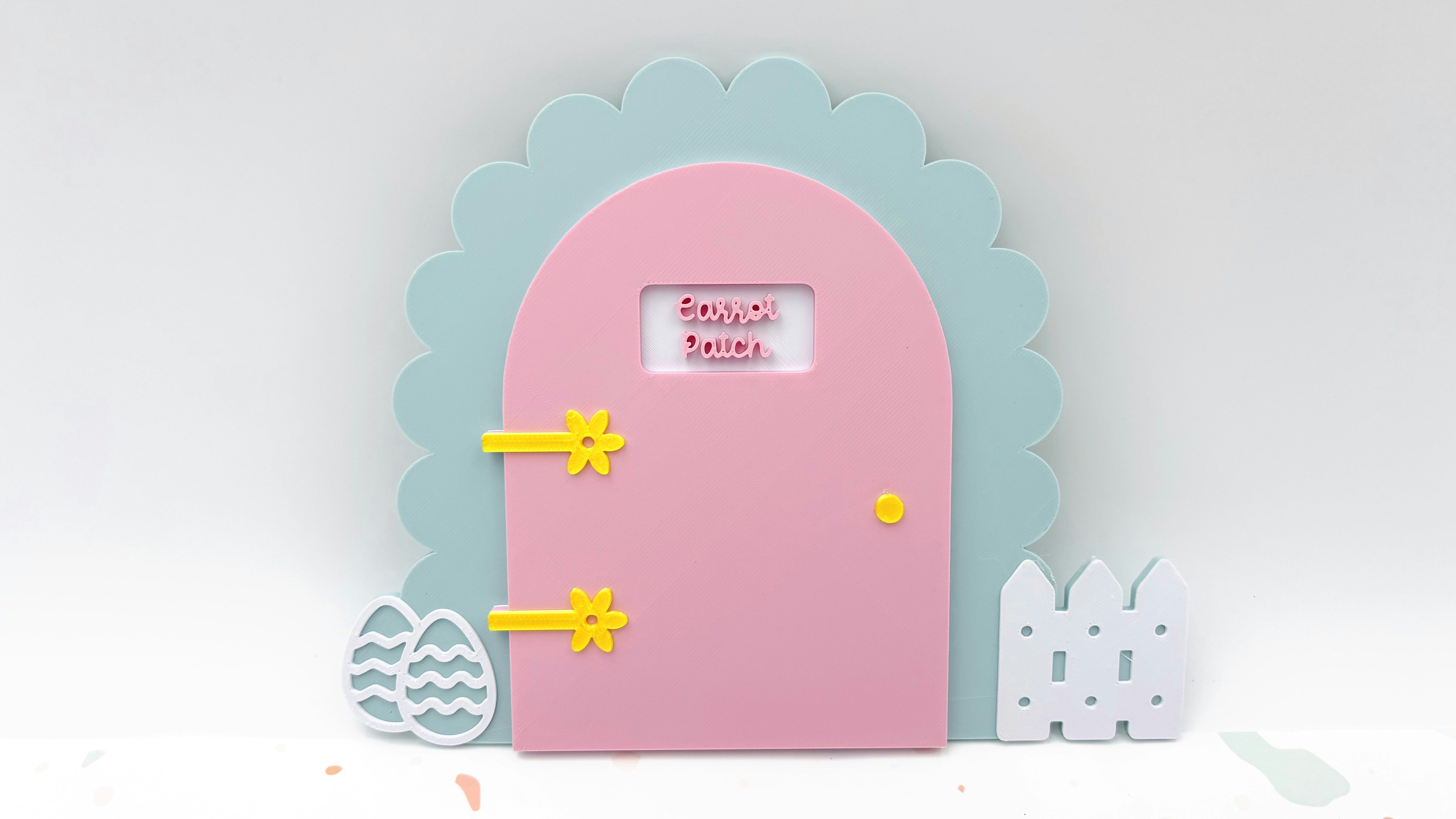 Easter Bunny Door - 3D Print