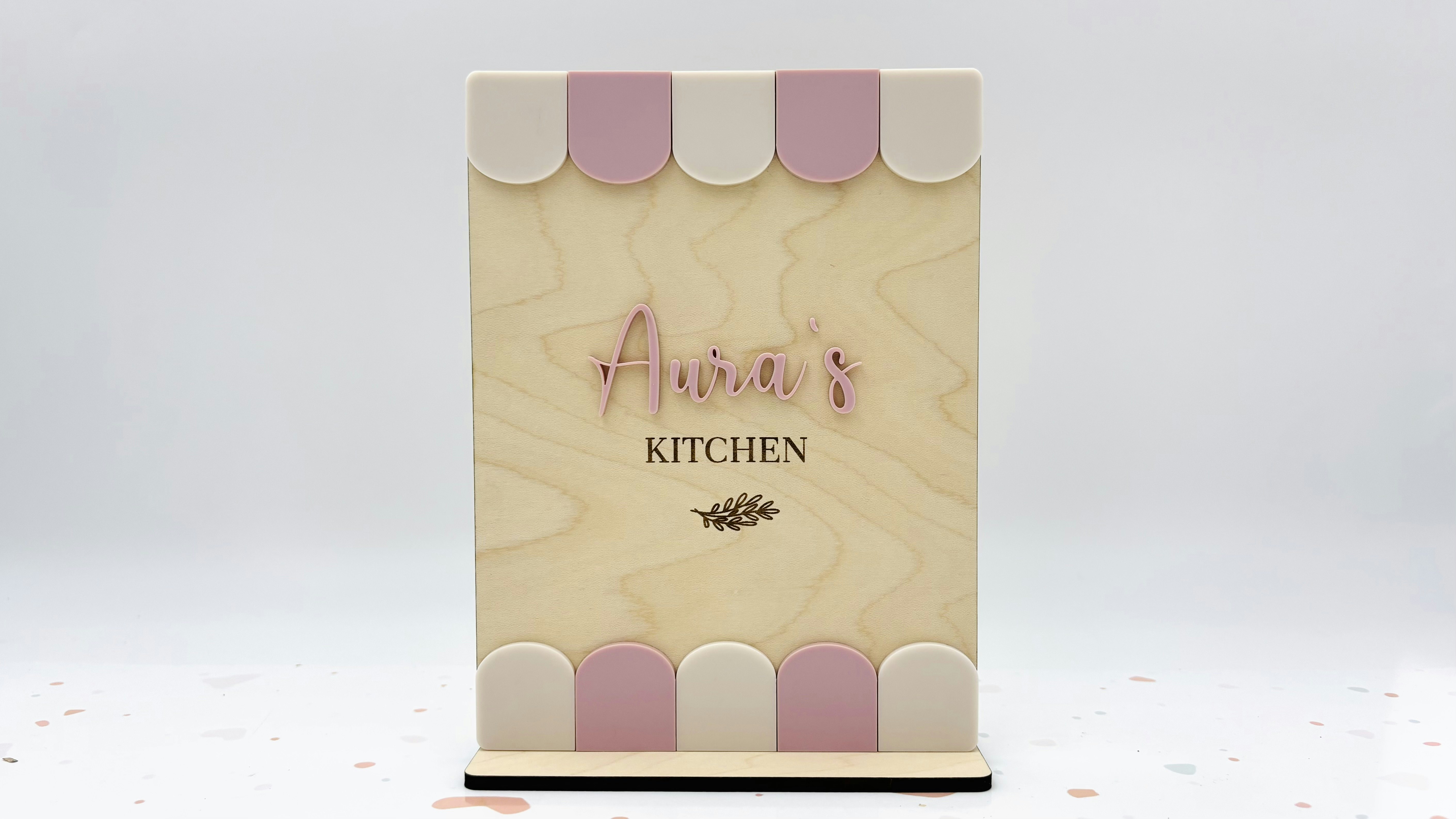 Play Kitchen Menu