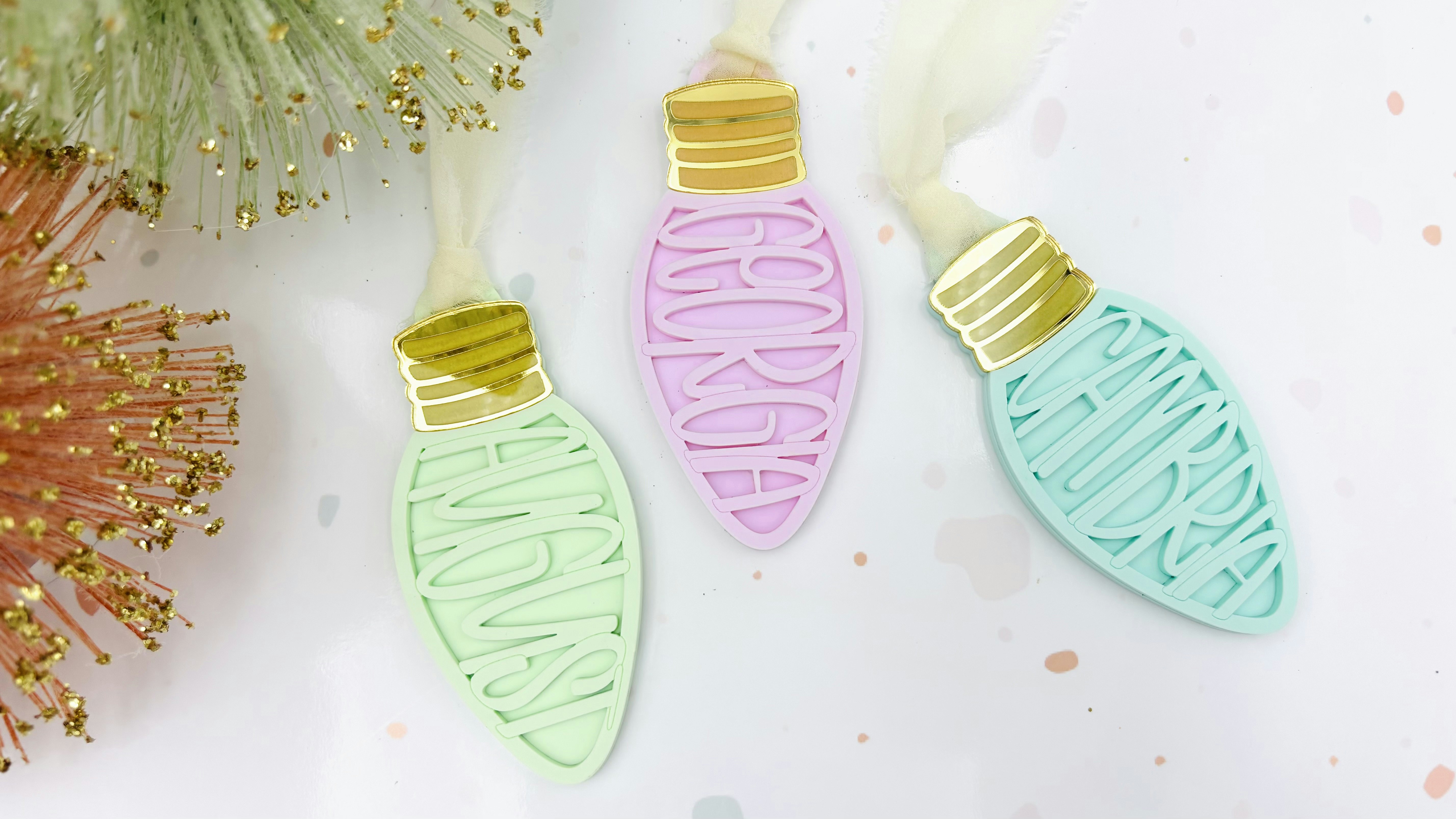Christmas Light Ornament