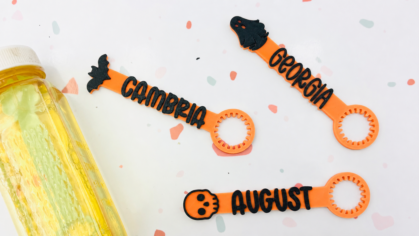 Halloween Bubble Wand - 3d print