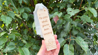 Spicy Santa Bookmark