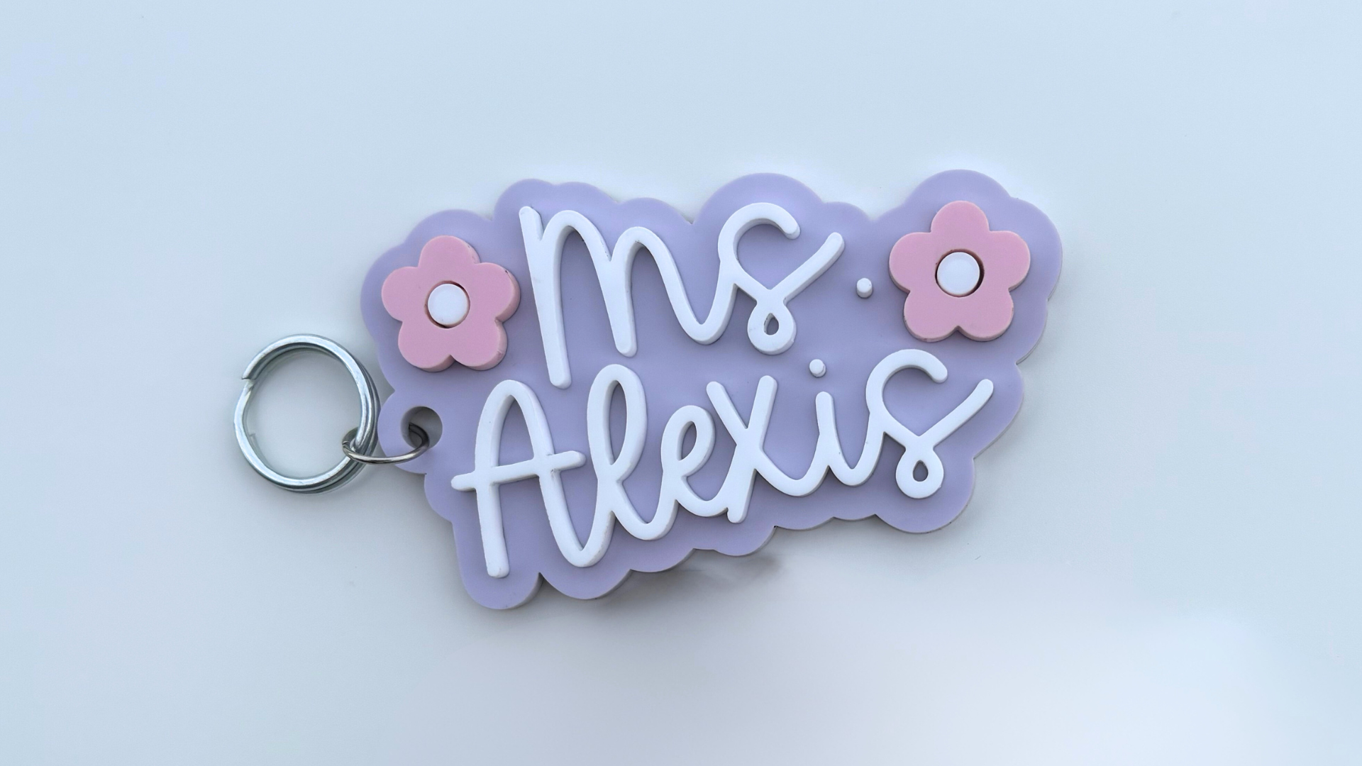 3D Teacher Keychain