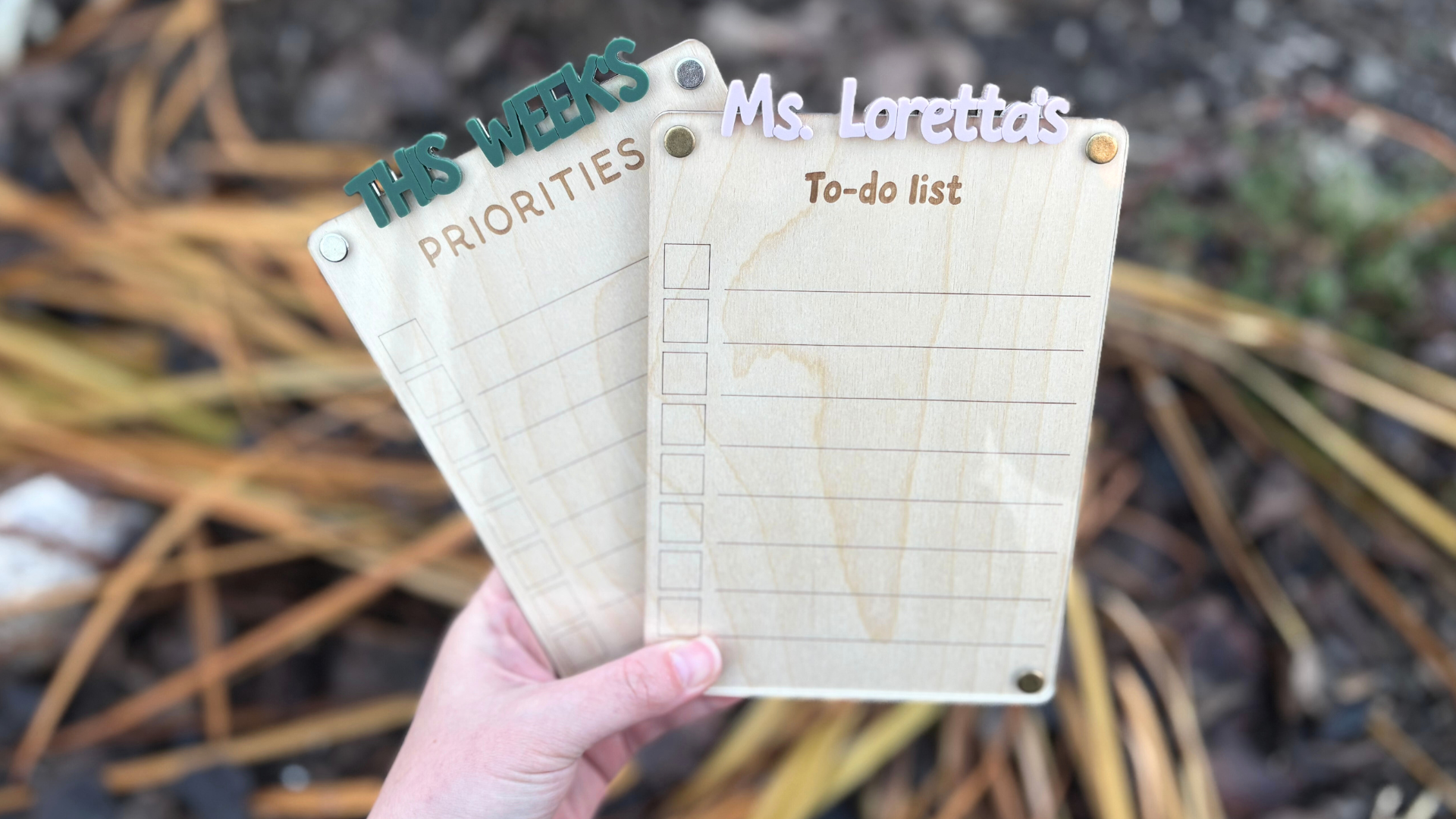 To-Do List Reusable