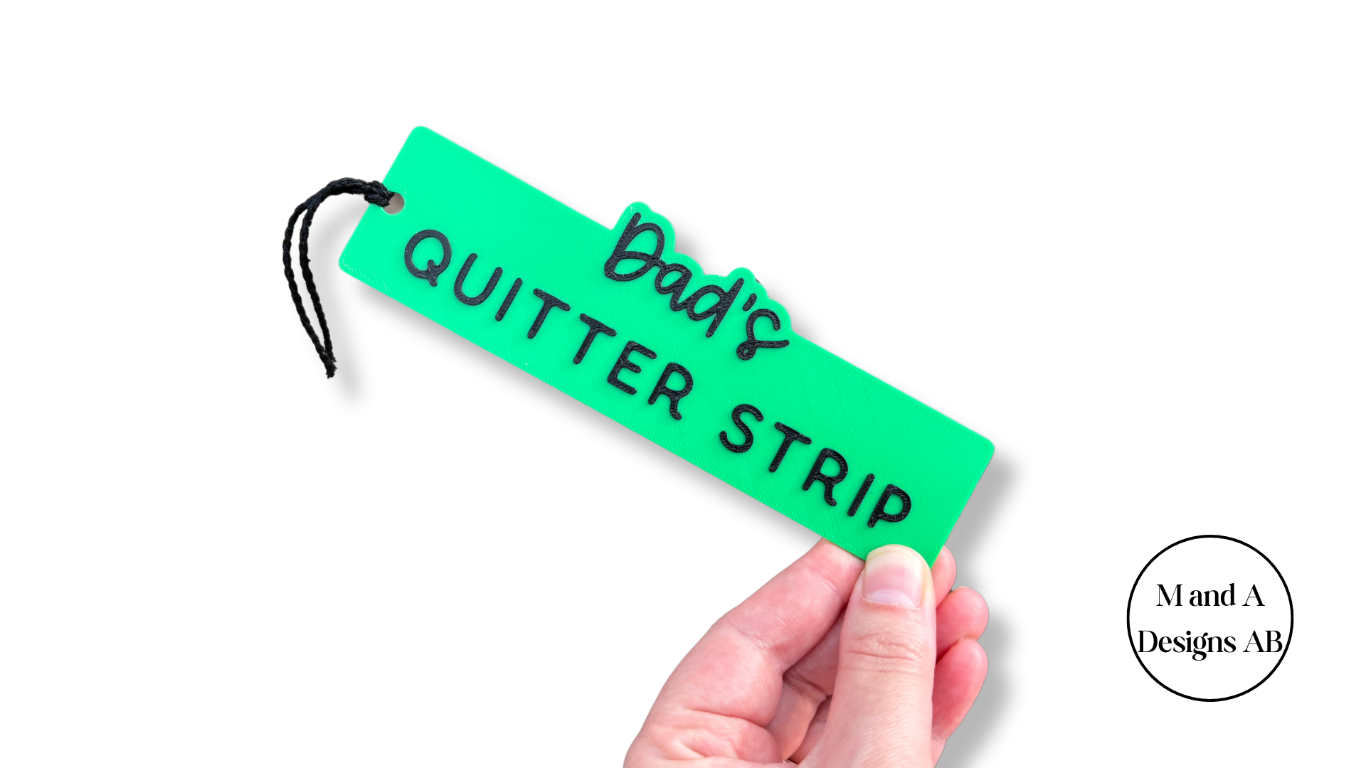 3D Printed Custom Bookmark
