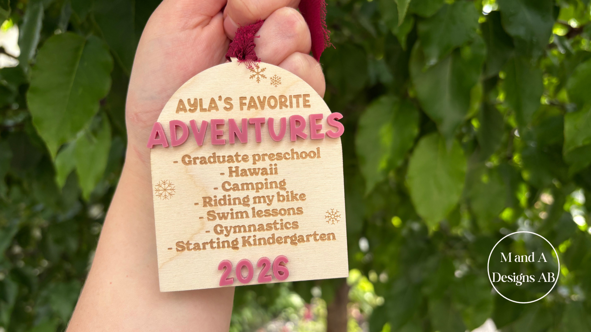 Adventure List Ornament