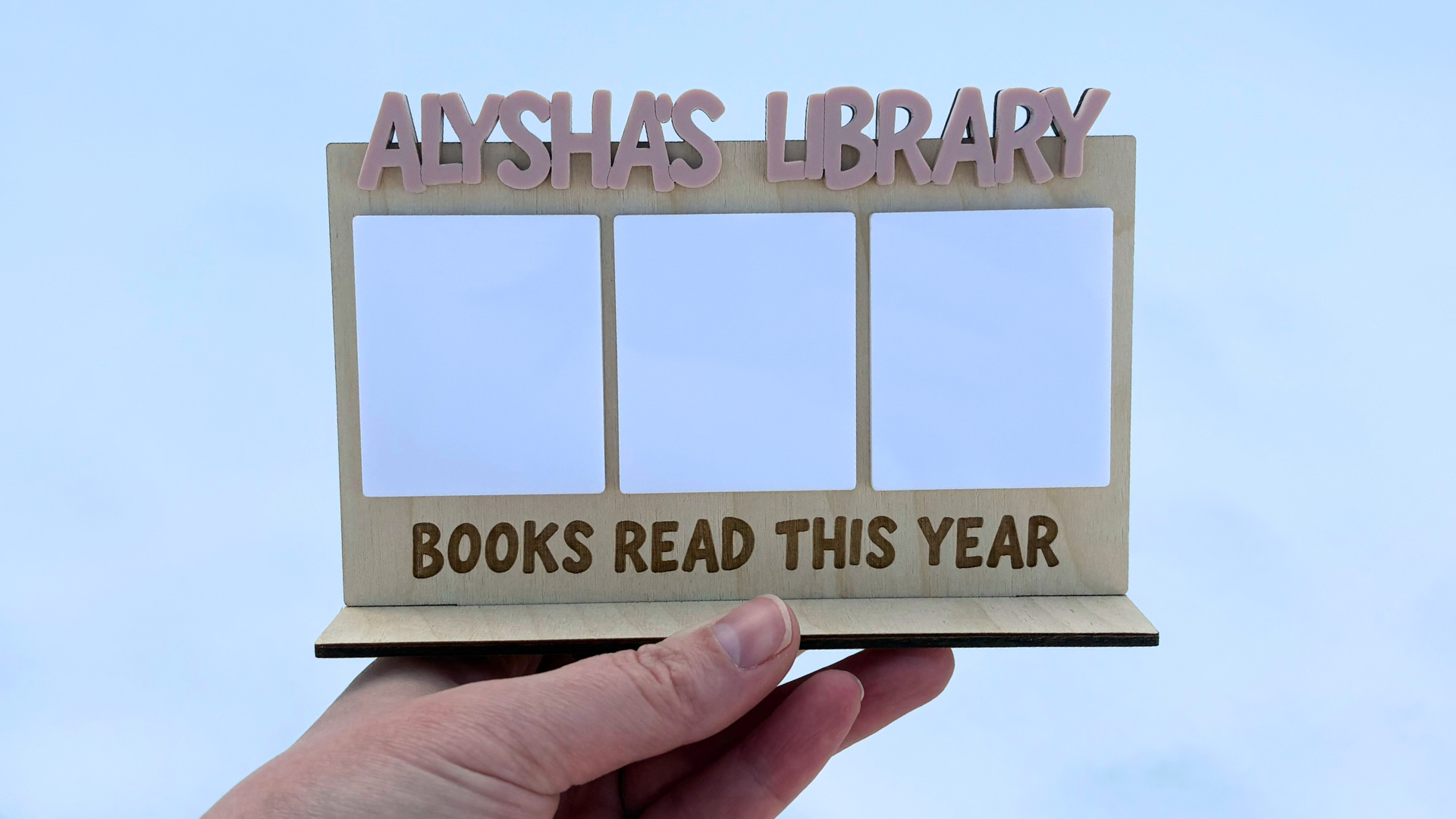 Books Read Sign