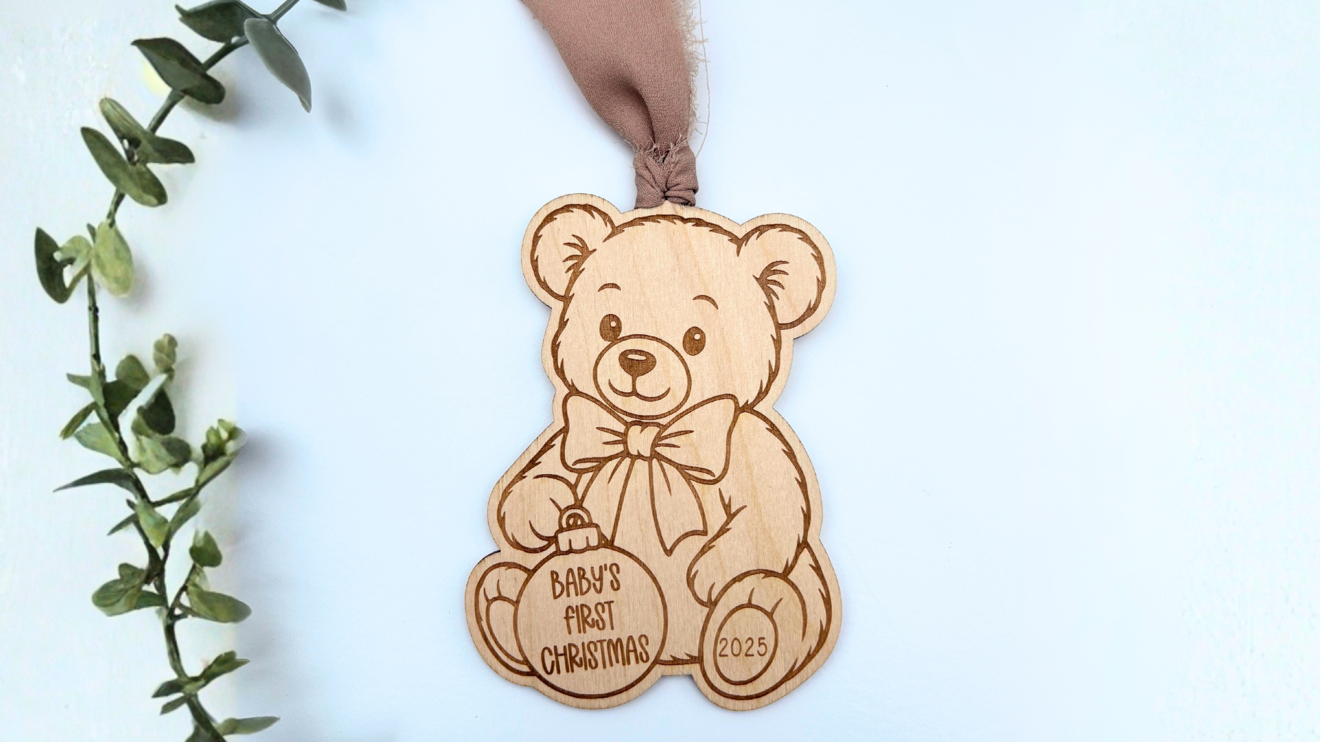 First Christmas Bear Ornament