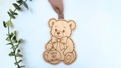 First Christmas Bear Ornament