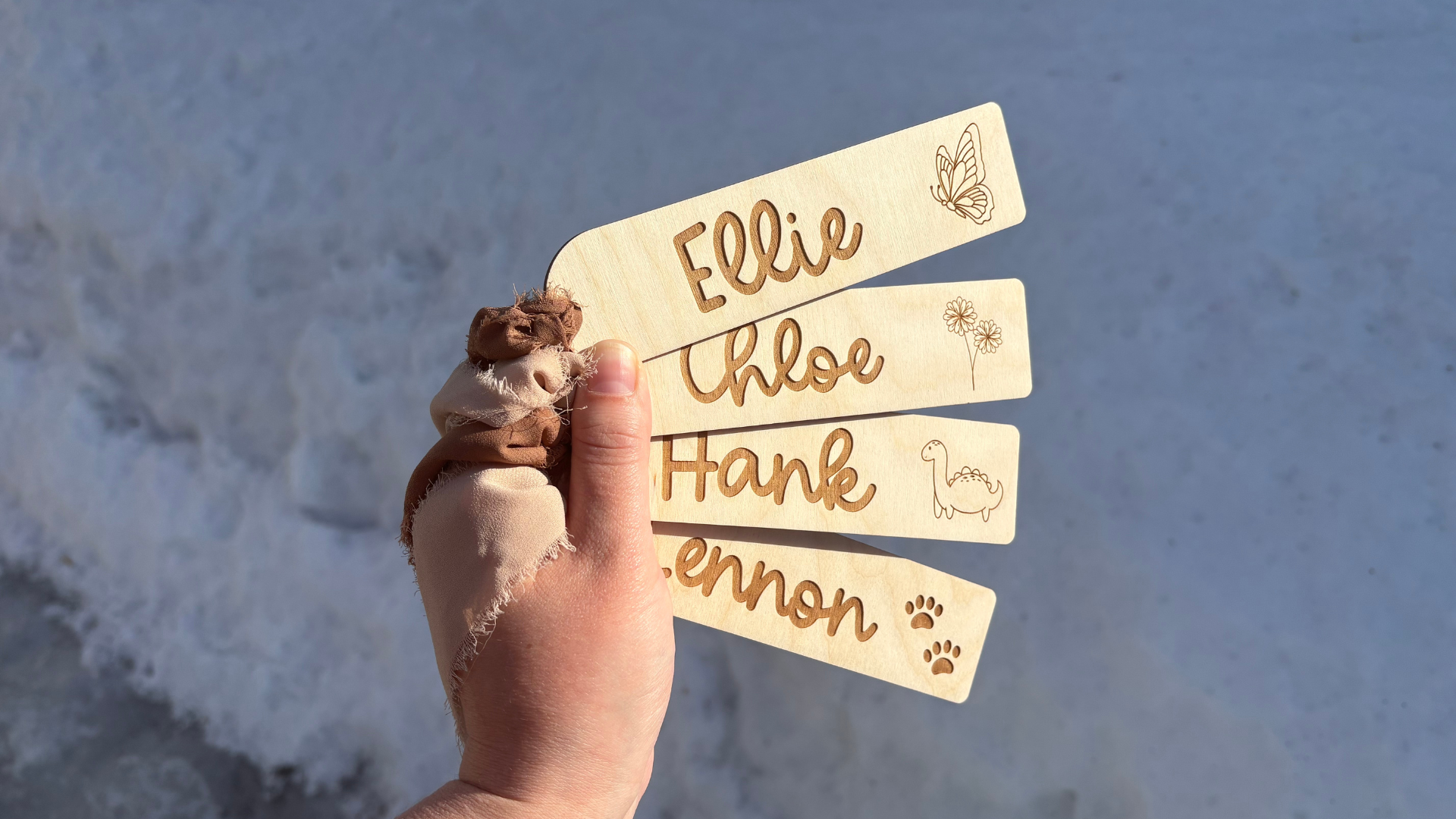 Emoji Name Bookmark