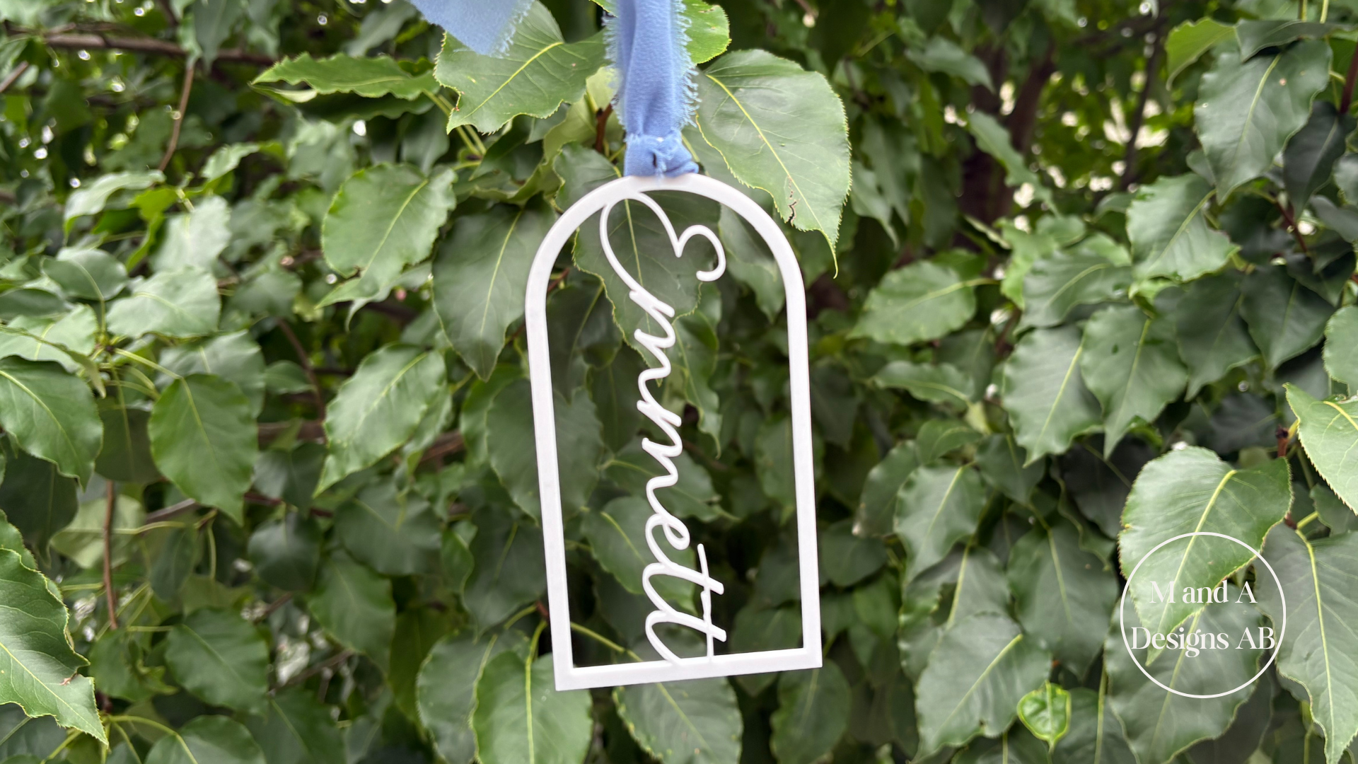 Single Layer Stocking Name Tag