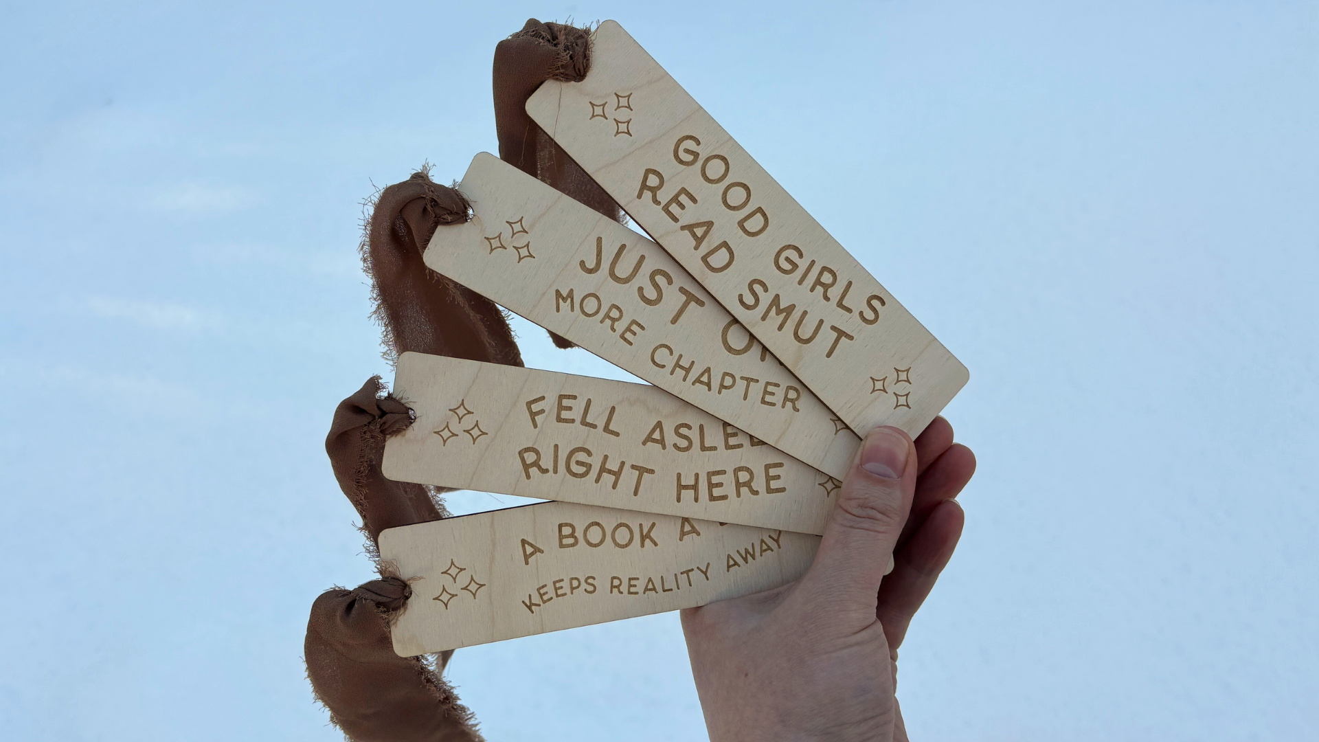 Wavy Text Custom Bookmark