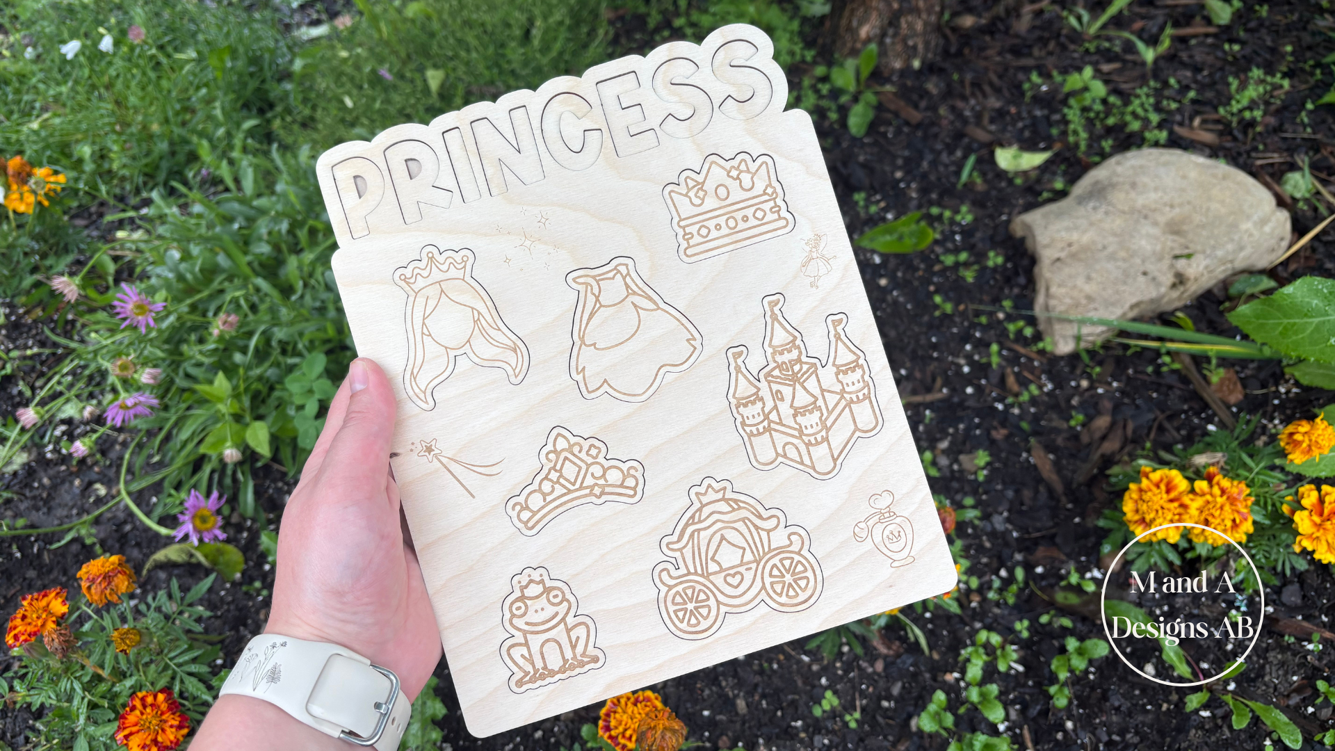 Princess Colour Me Puzzle