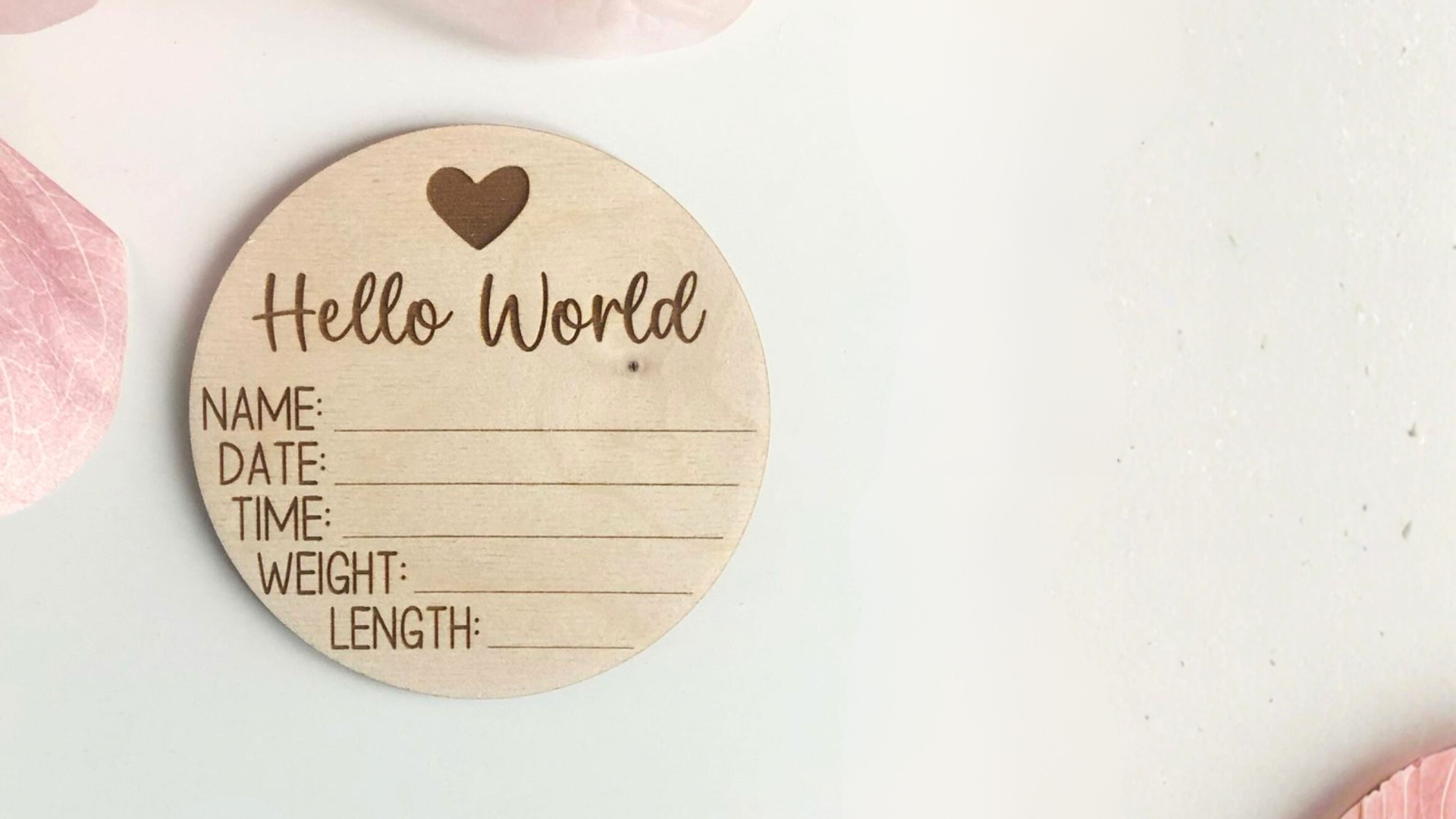 Hello World Birth Stat Disc 