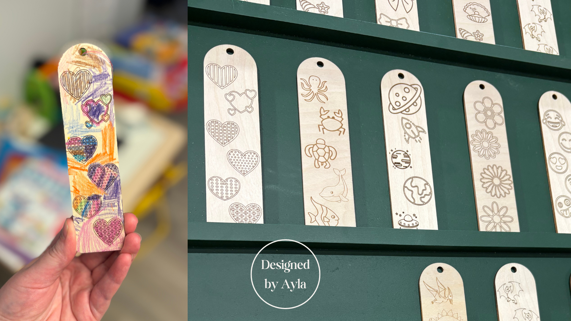 Colour Me Bookmark Set