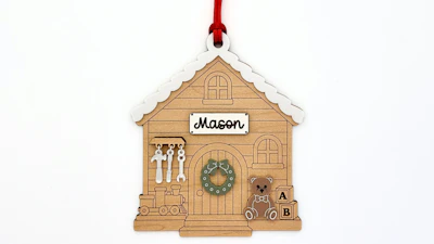 Santa's Workshop Ornament