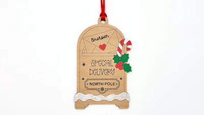 North Pole Mailbox Ornament