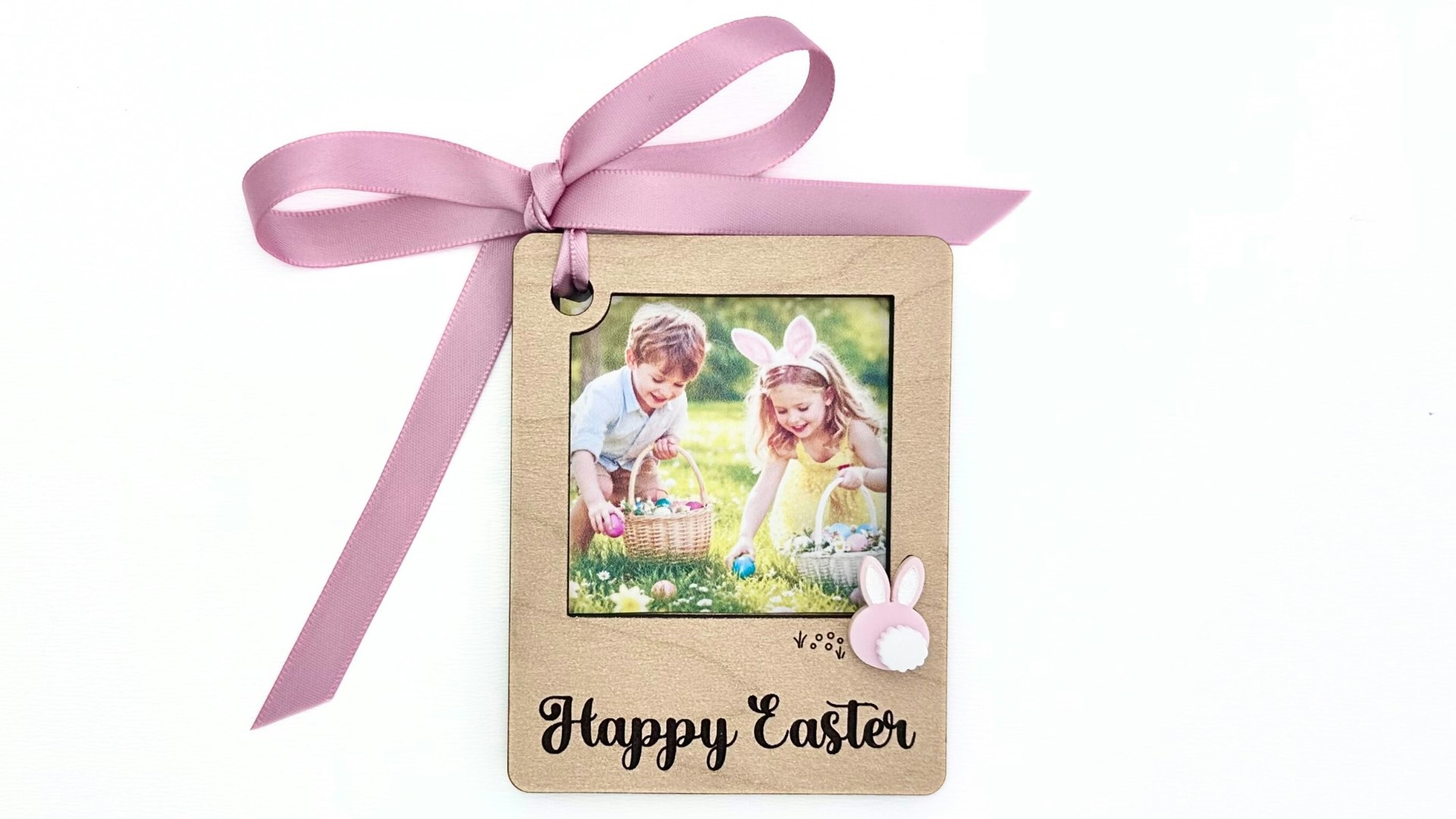 Easter Photo Frame Gift Tag