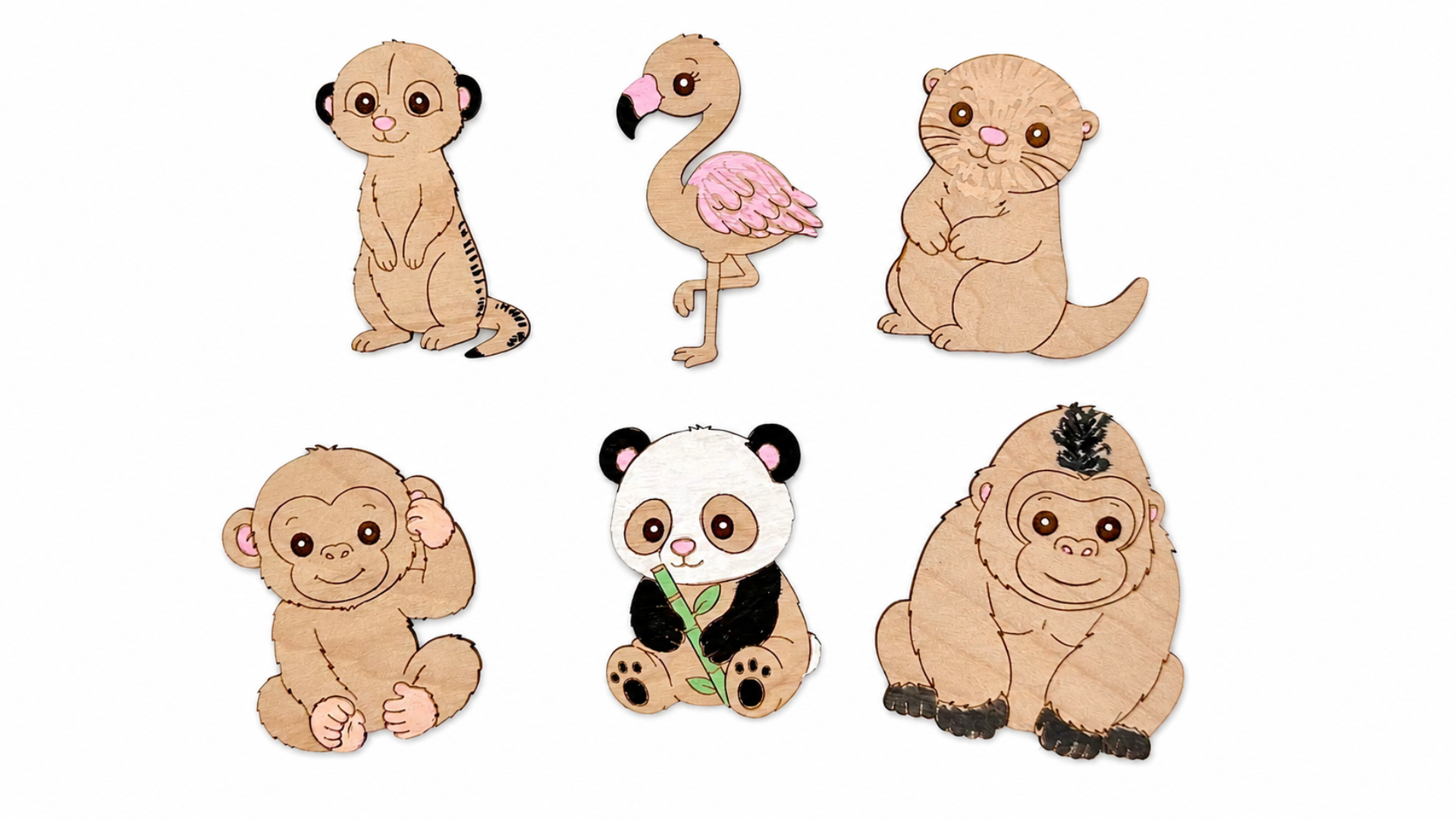 DIY Zoo Animal Coloring Kit