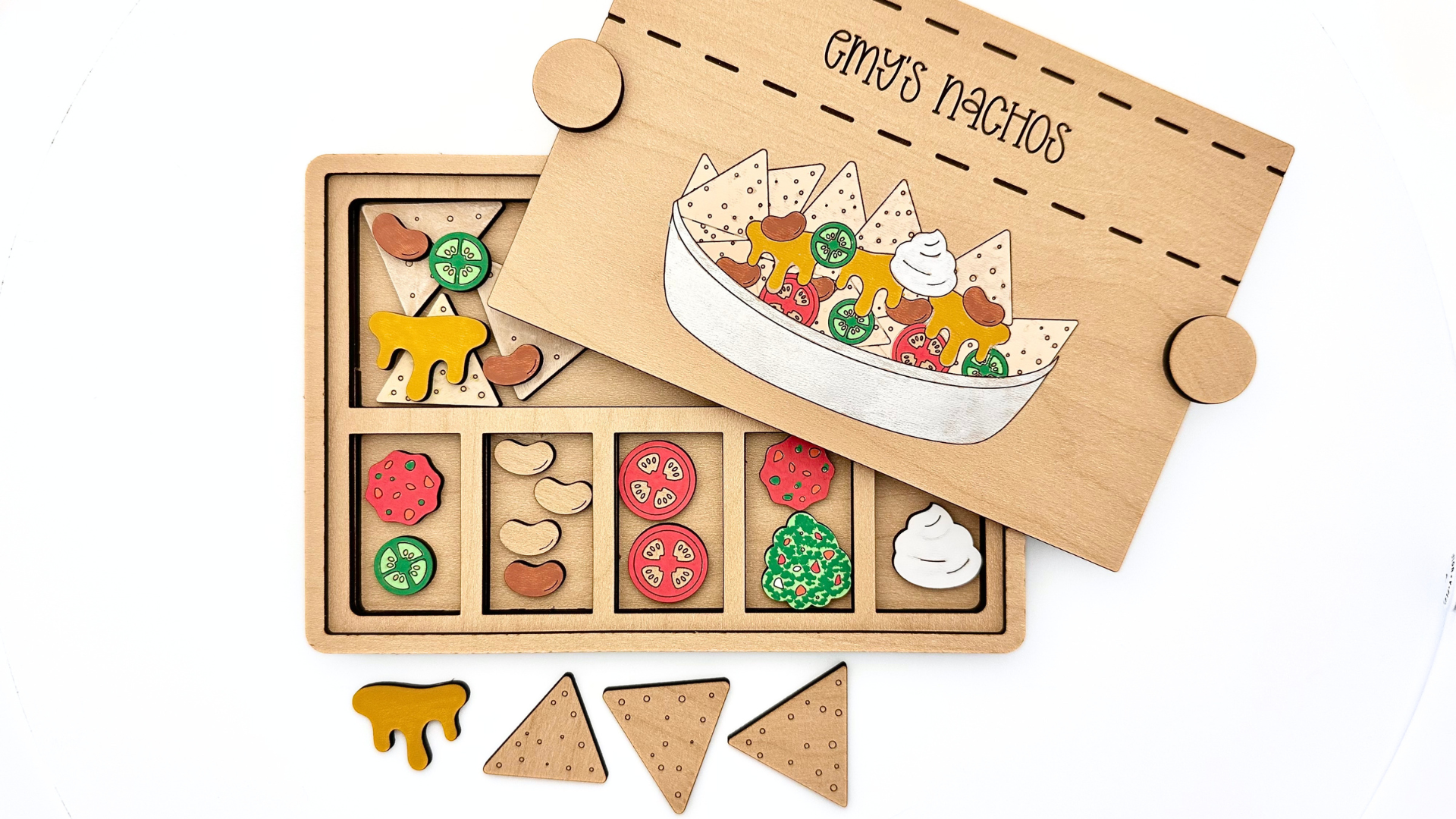 DIY Nachos Coloring Set