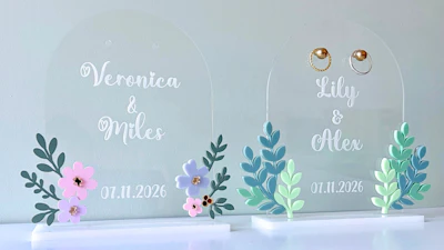 Wedding Rings Display Stand