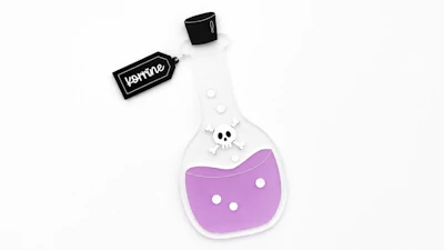 Halloween Potion Bottle Tag