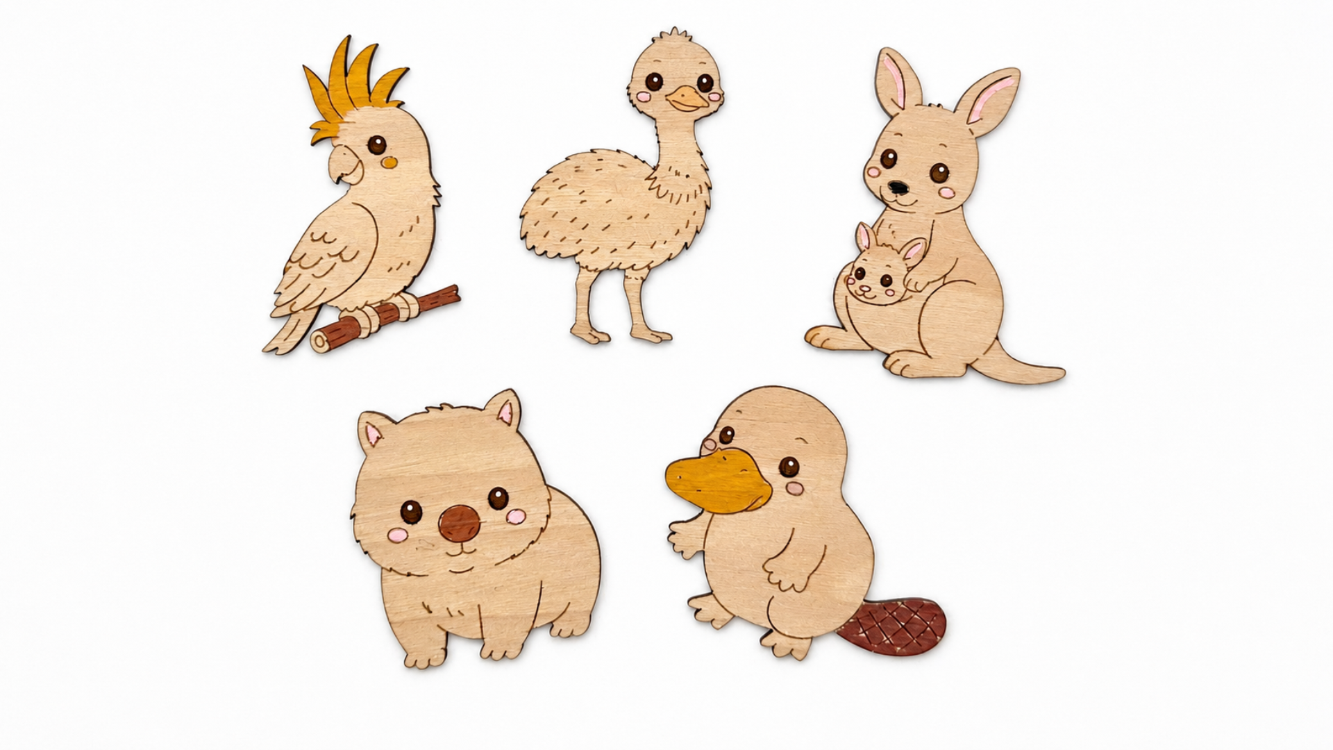 Austrailian Animal DIY Coloring Kit 1