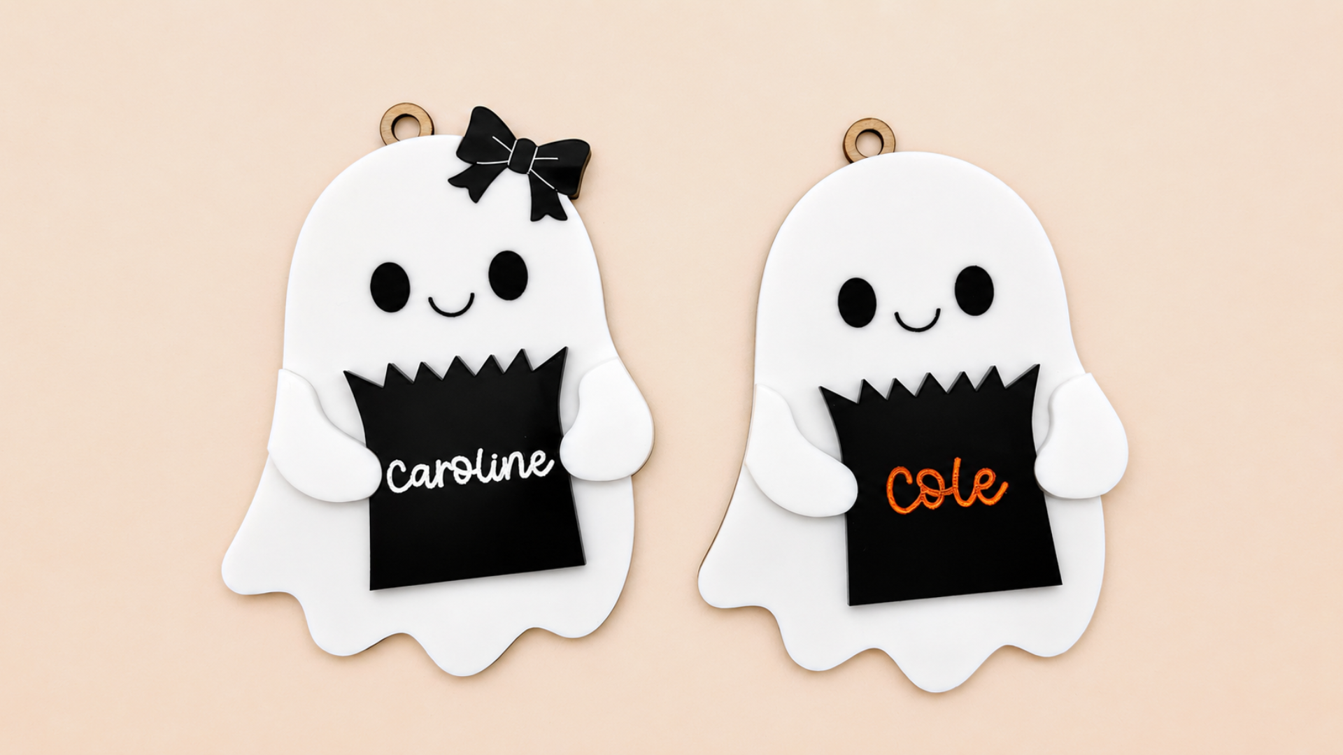 Halloween Ghost Gift Bag Tag
