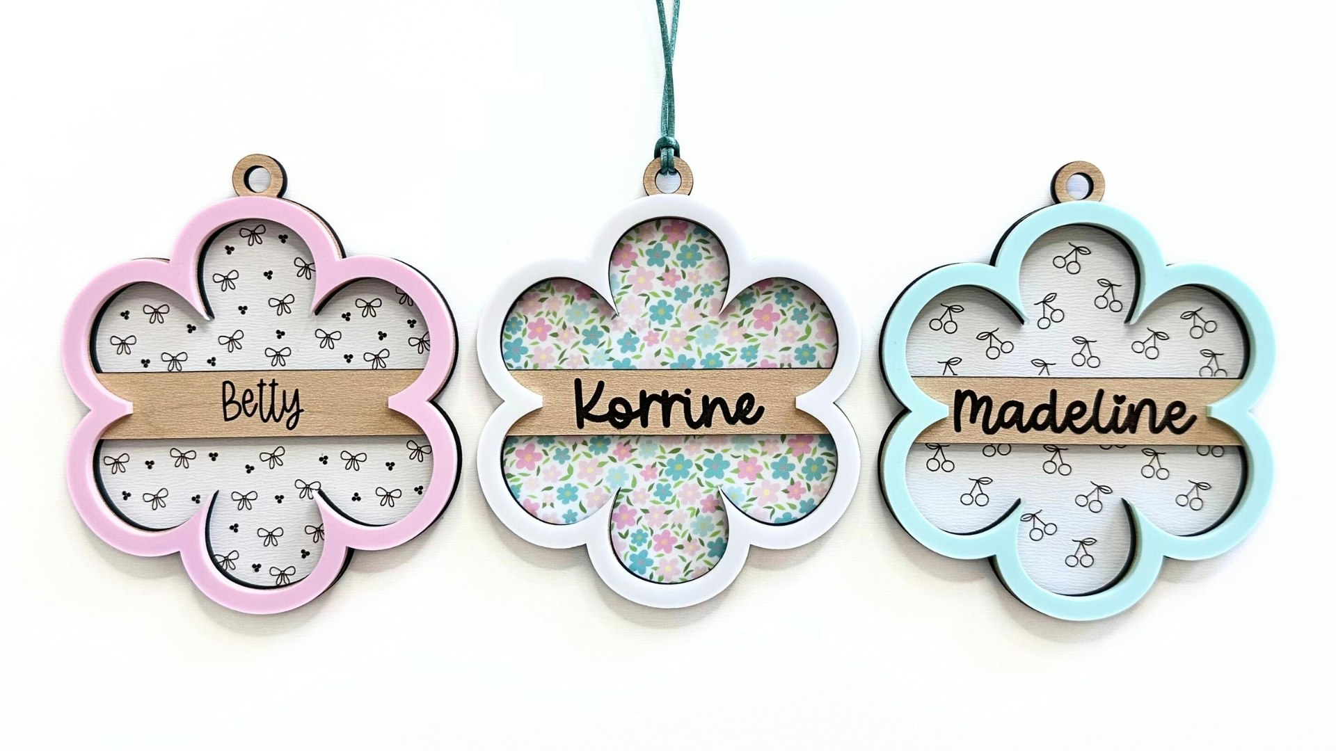 Personalized Flower Gift Tag