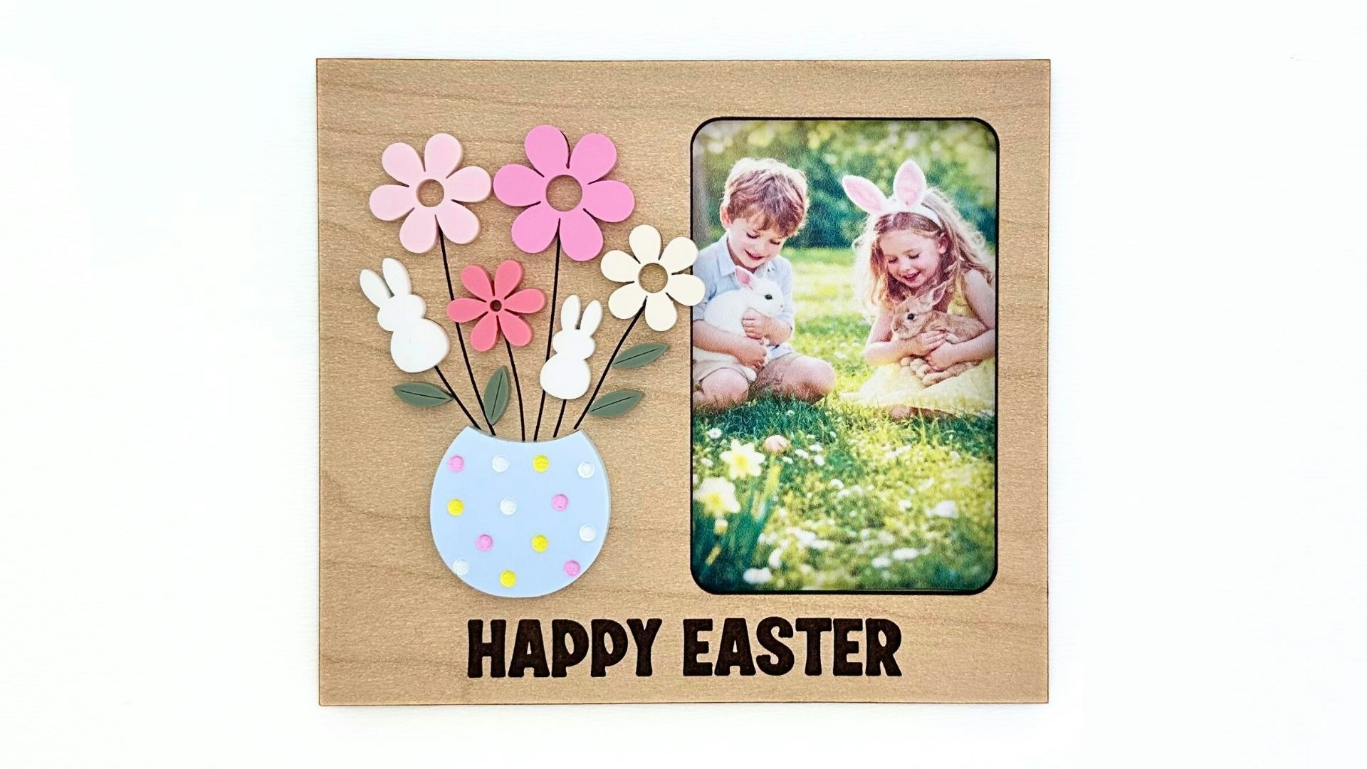 Easter Floral Frame