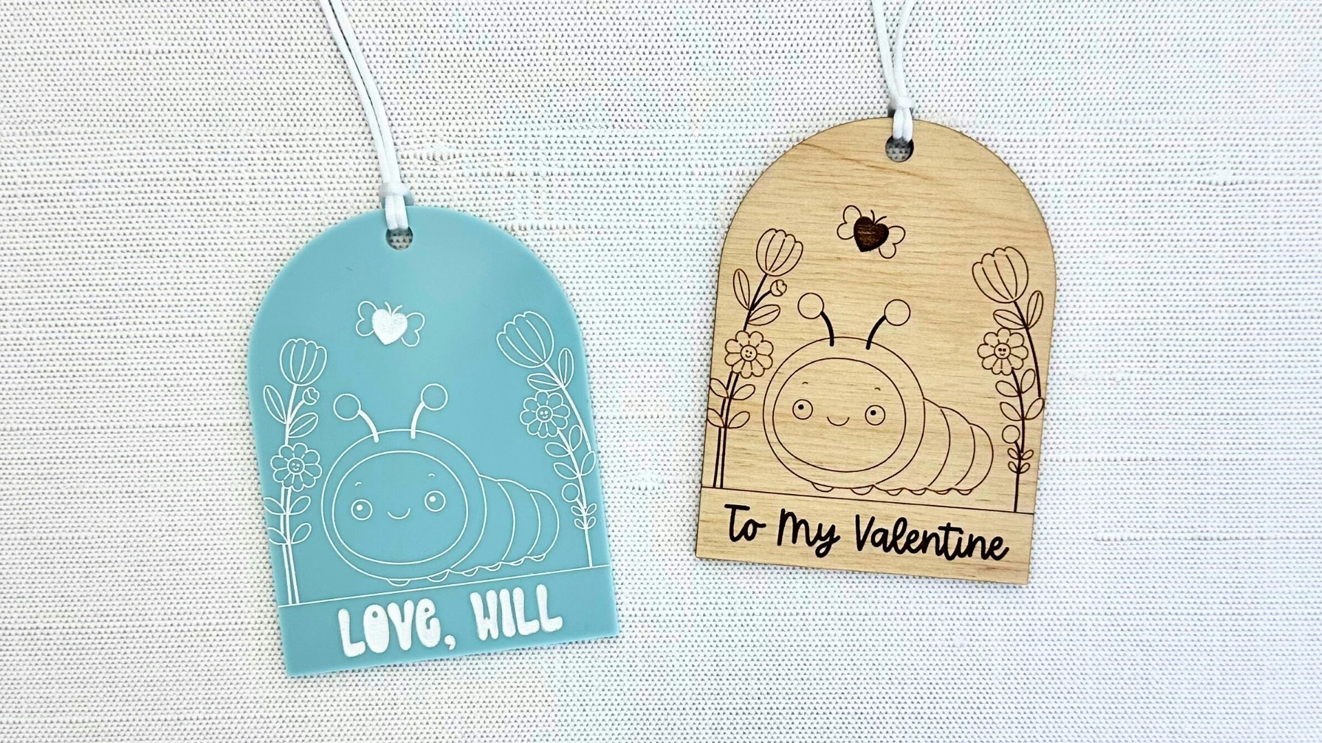 Love Bug Caterpillar Gift Tag