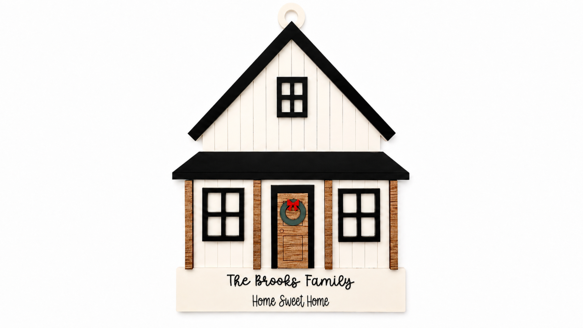 Christmas Farmhouse Ornament