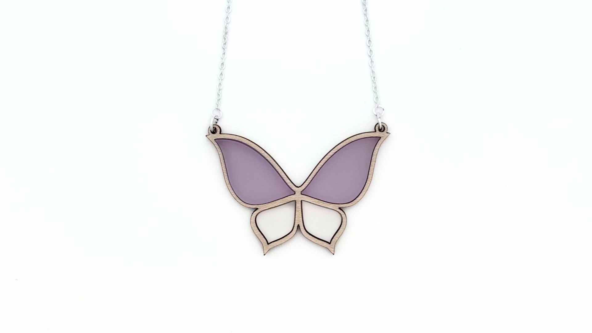 Butterfly Inlay Pendant