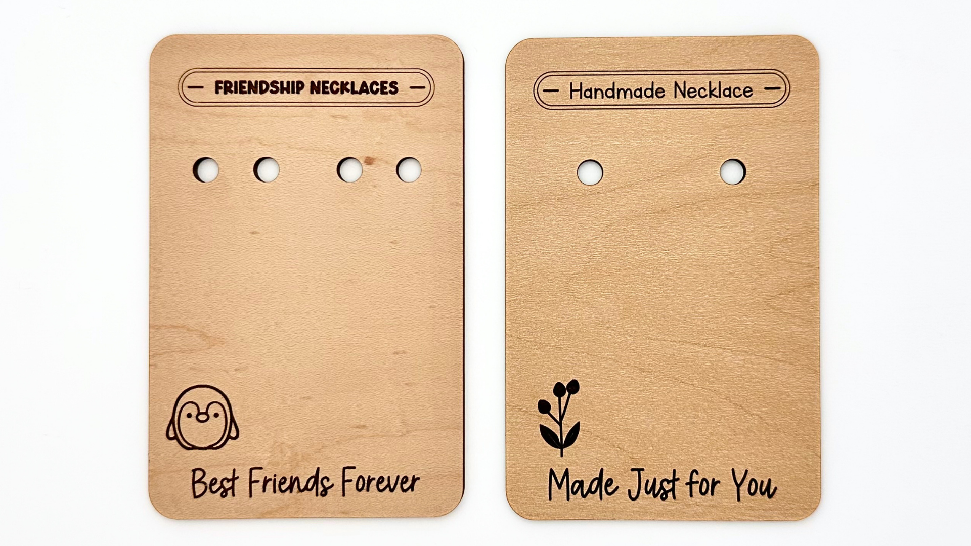 Necklace Card Holder