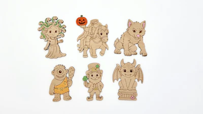 DIY Mythical Creatures Coloring Kit Part 2