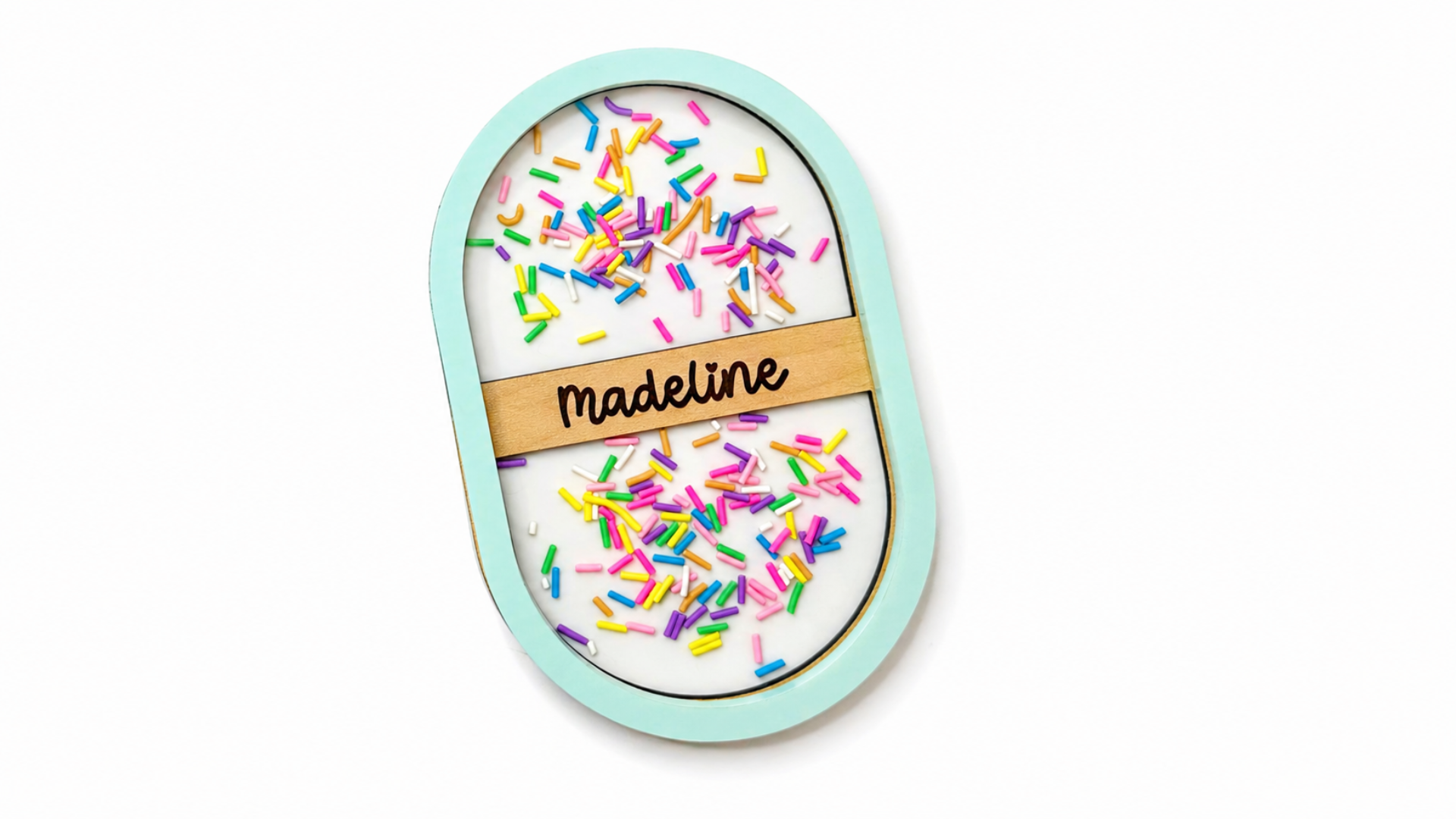 Personalized Oval Jewelry Tray