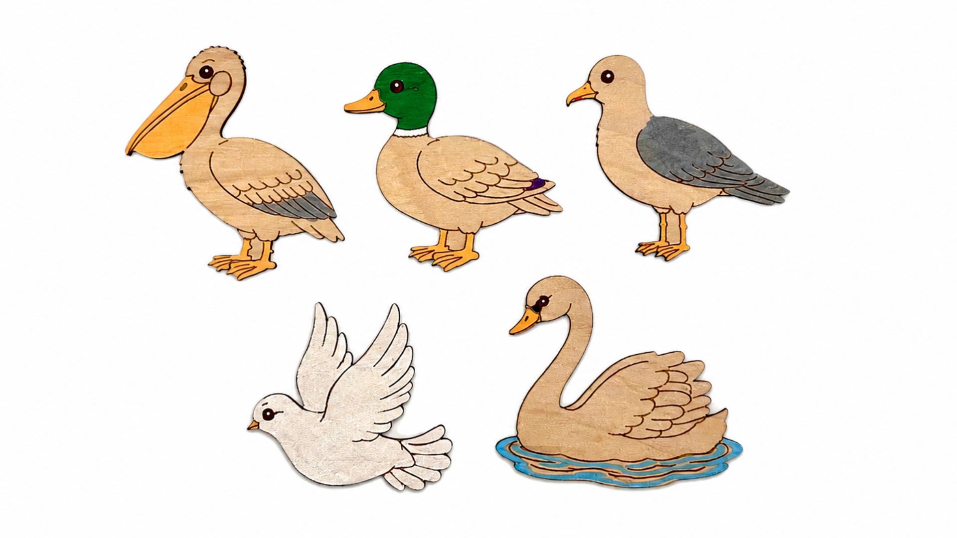 DIY Birds Coloring Kit