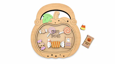 DIY Trick or Treat Pail Coloring Set