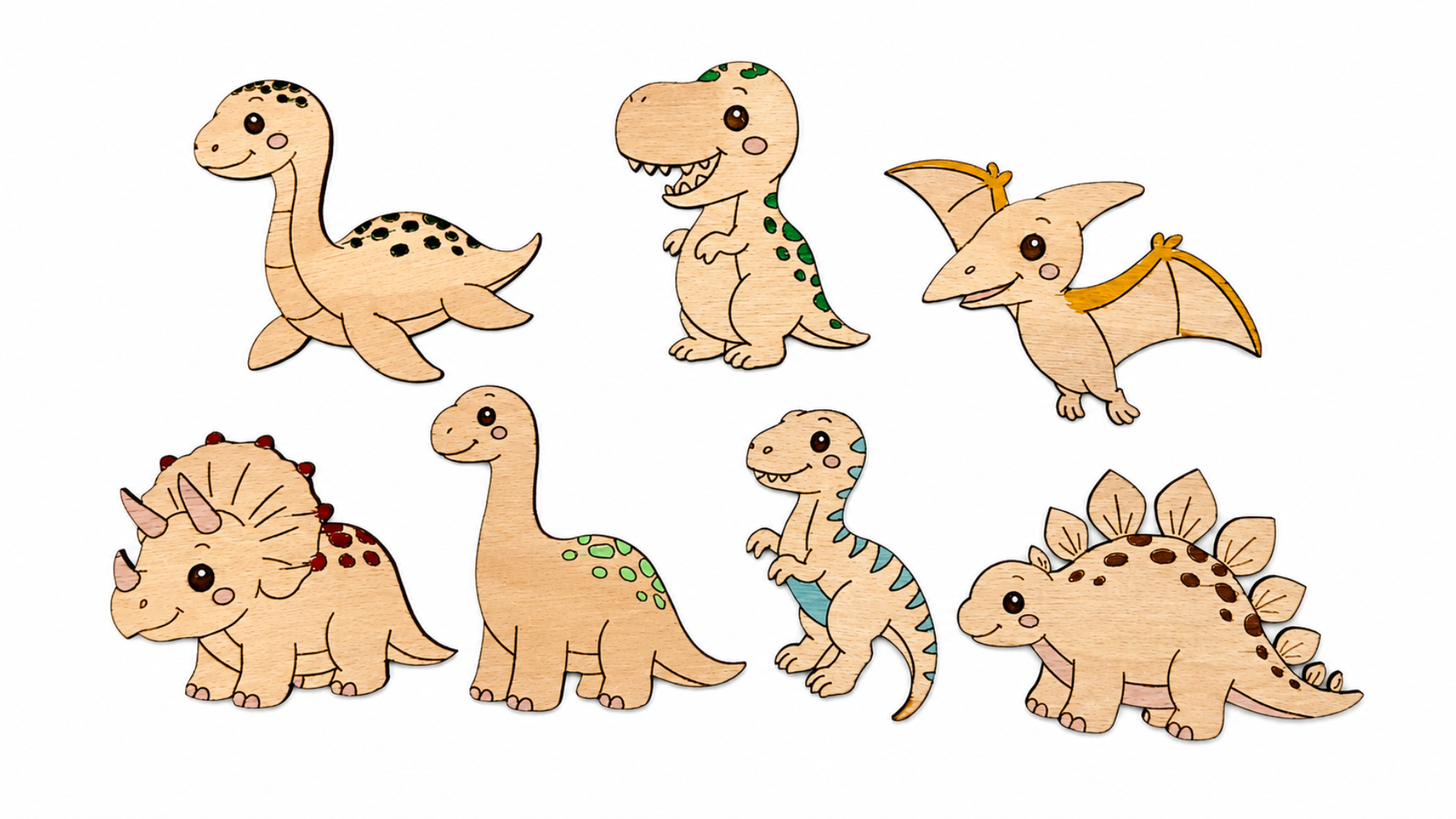 Dino DIY Coloring Kit