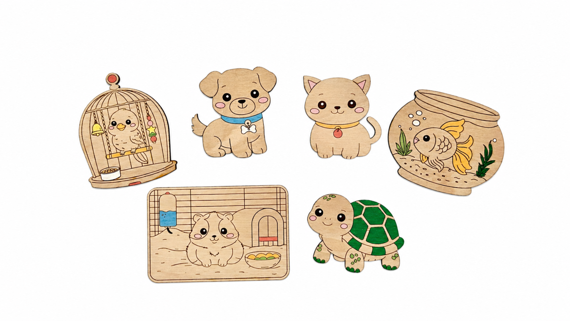 DIY Pets Coloring Kit