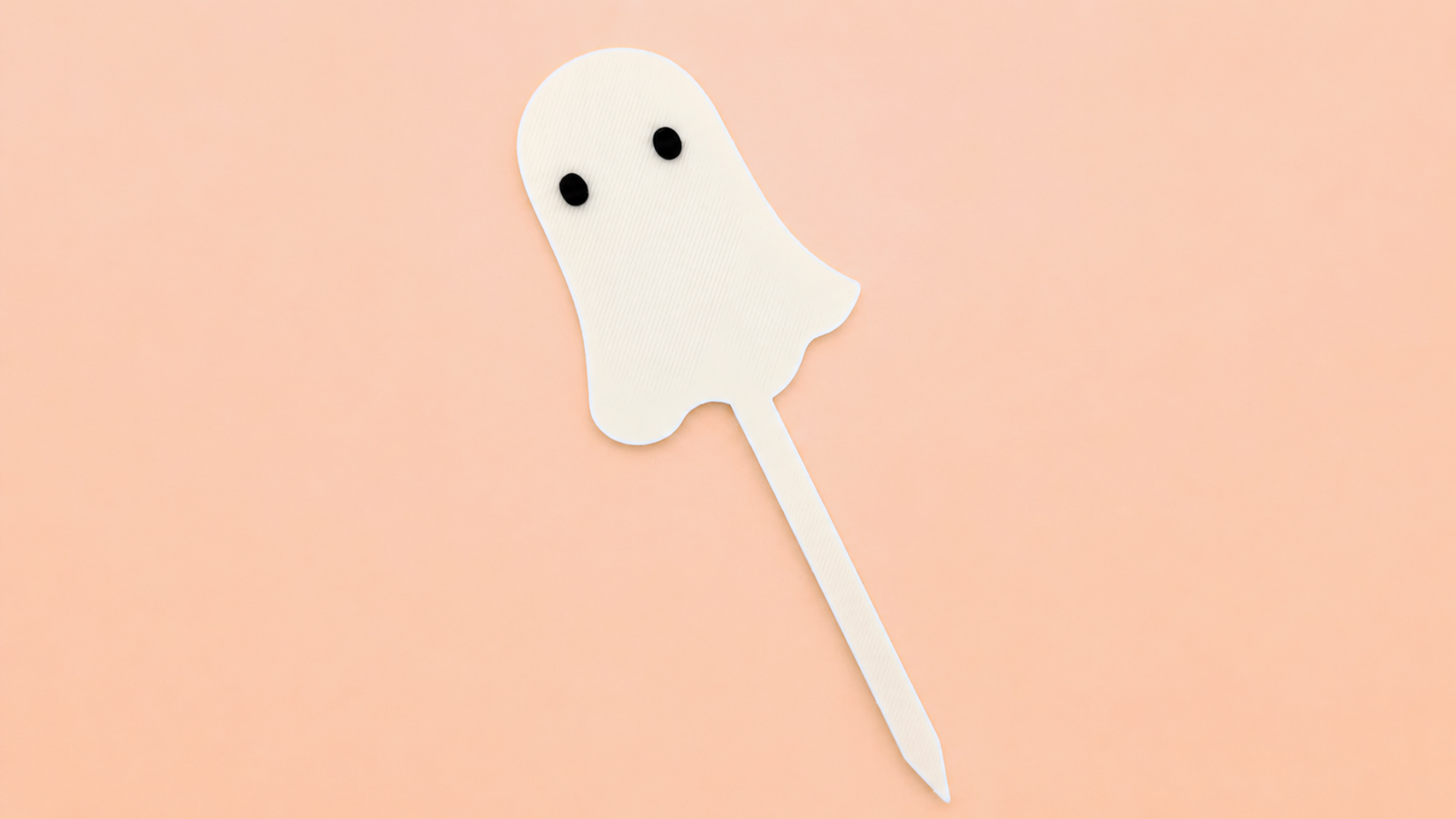 3D Ghost Plant Stake