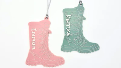Holiday Snowboot Ornament