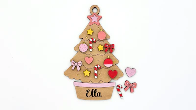 DIY Christmas Tree Ornament