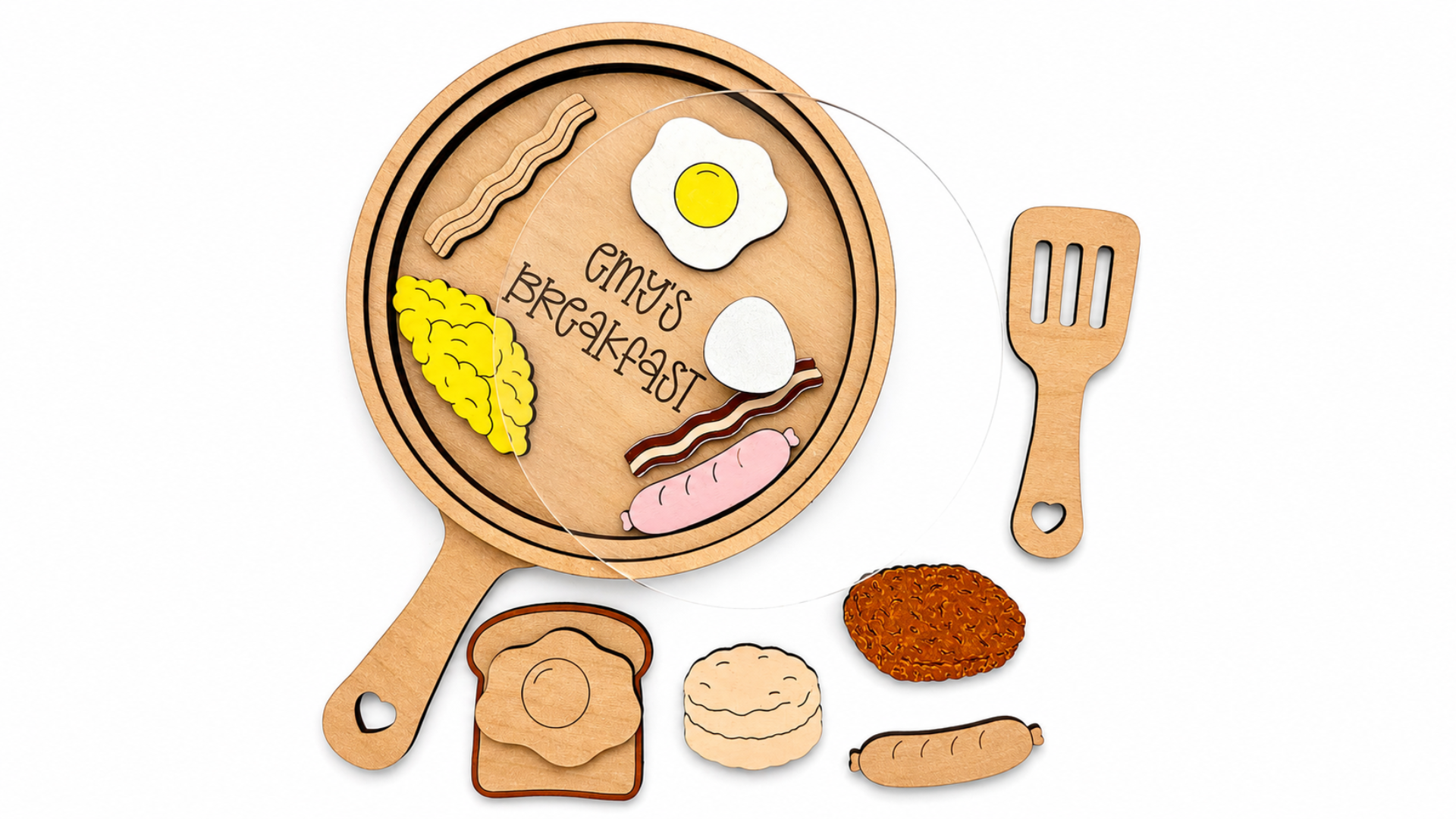 DIY Build Your Own Breakfast Coloring Set