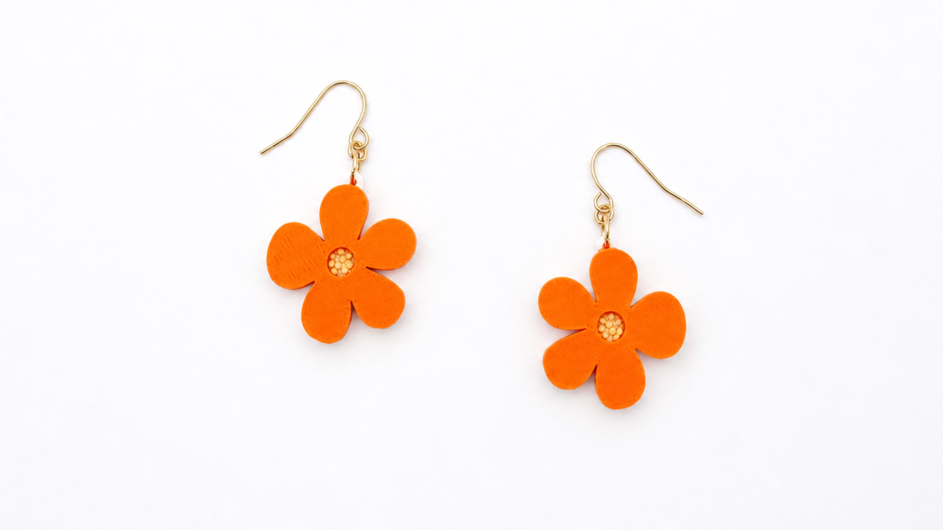 3D Wildflower Earrings