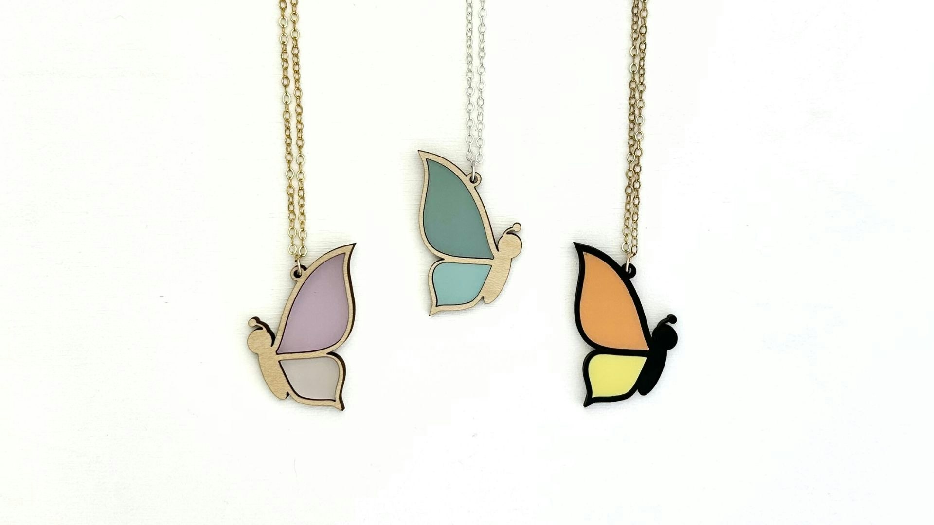 Butterfly Profile Pendant